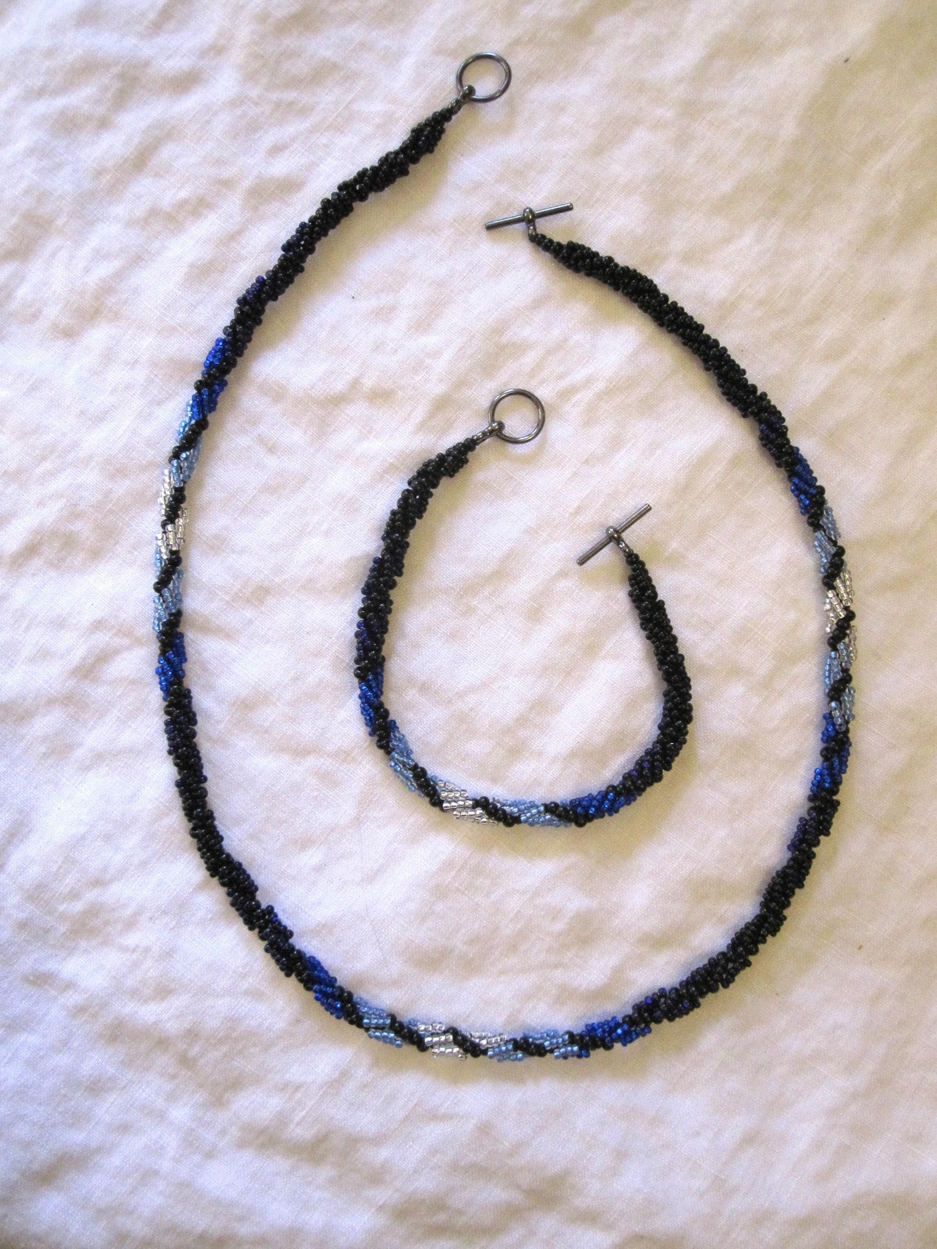 Spiral Stitch Necklace