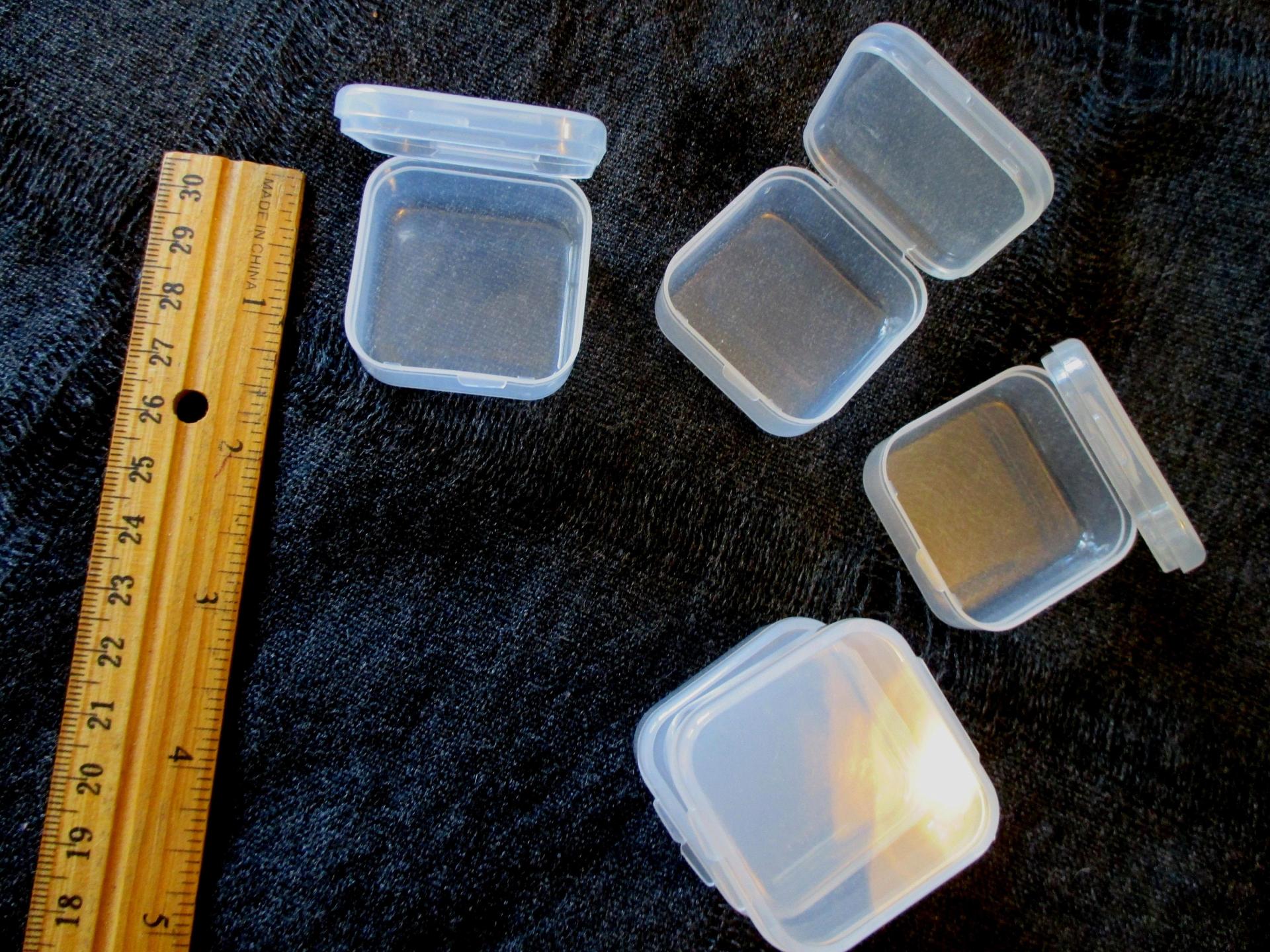 Bead Containers - Bead Organizers, empty bead kits, sets of bead containers in plastic case - multiple sizes and styles
