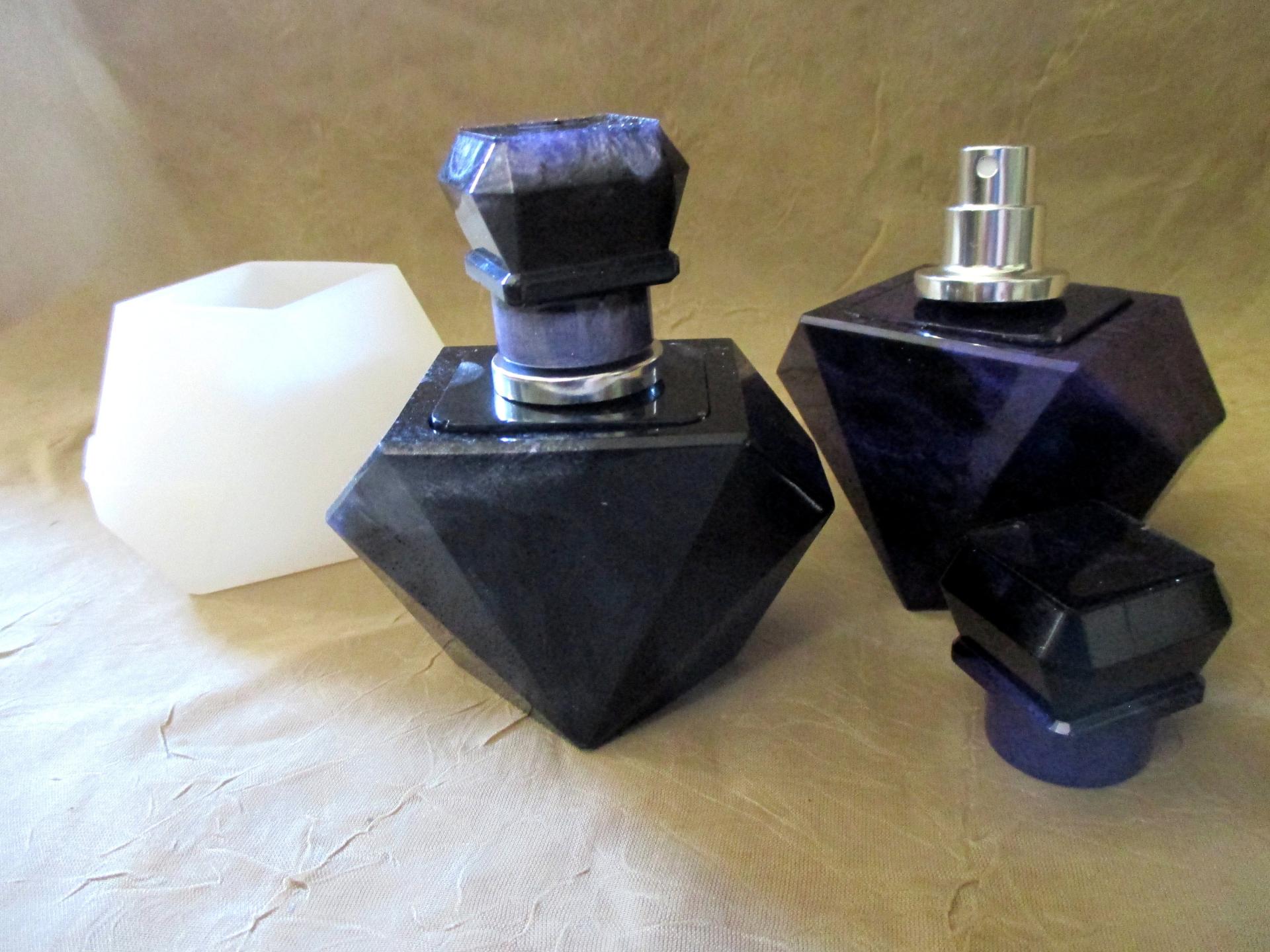 Mold - Perfume Bottle Casting Mold - for Epoxy, Clay or other casting medium