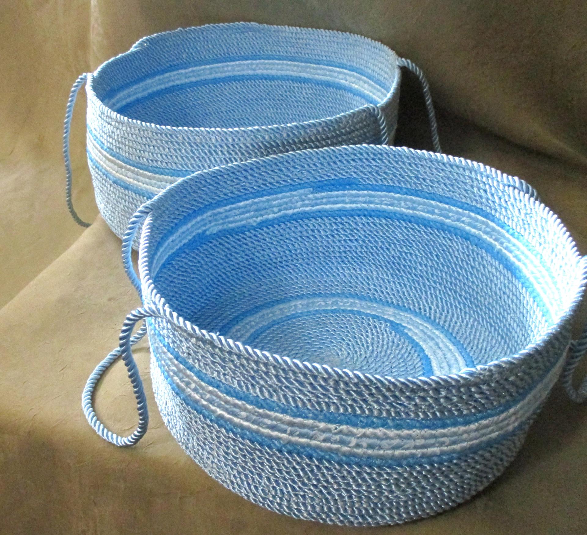 Rope Basket, Storage Basket, Catch All, Rope Bowl