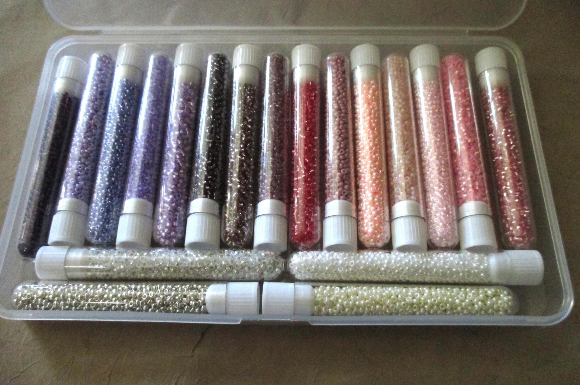 Bead Kit - Miyuki 11/0 Seed Beads - Starter Set - Multiple colors