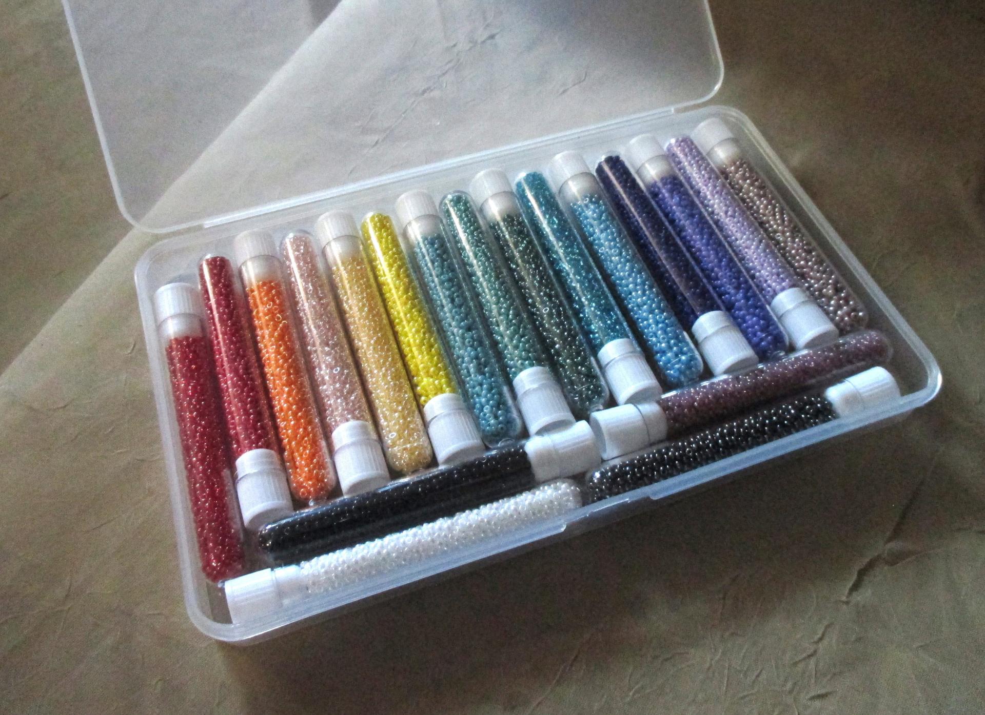 Bead Kit - Miyuki 11/0 Seed Beads Starter Kit - RAINBOW