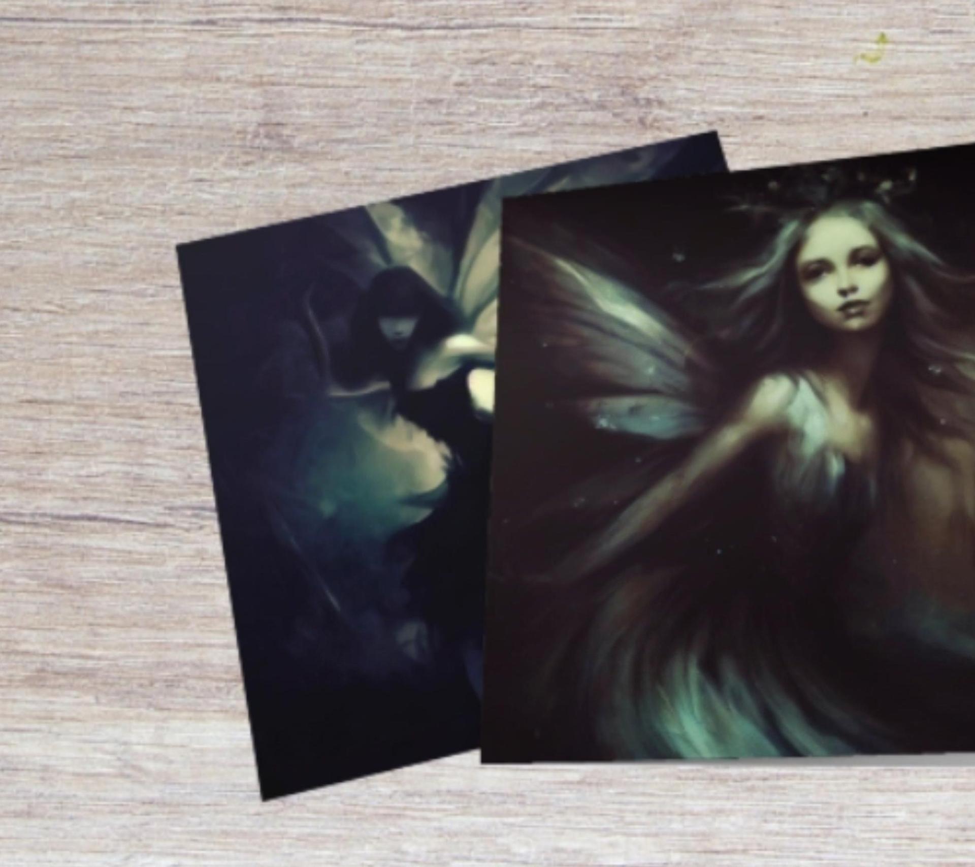 Fairy Greeting Cards, Set of 3 Designs, Bulk Pack of Cards