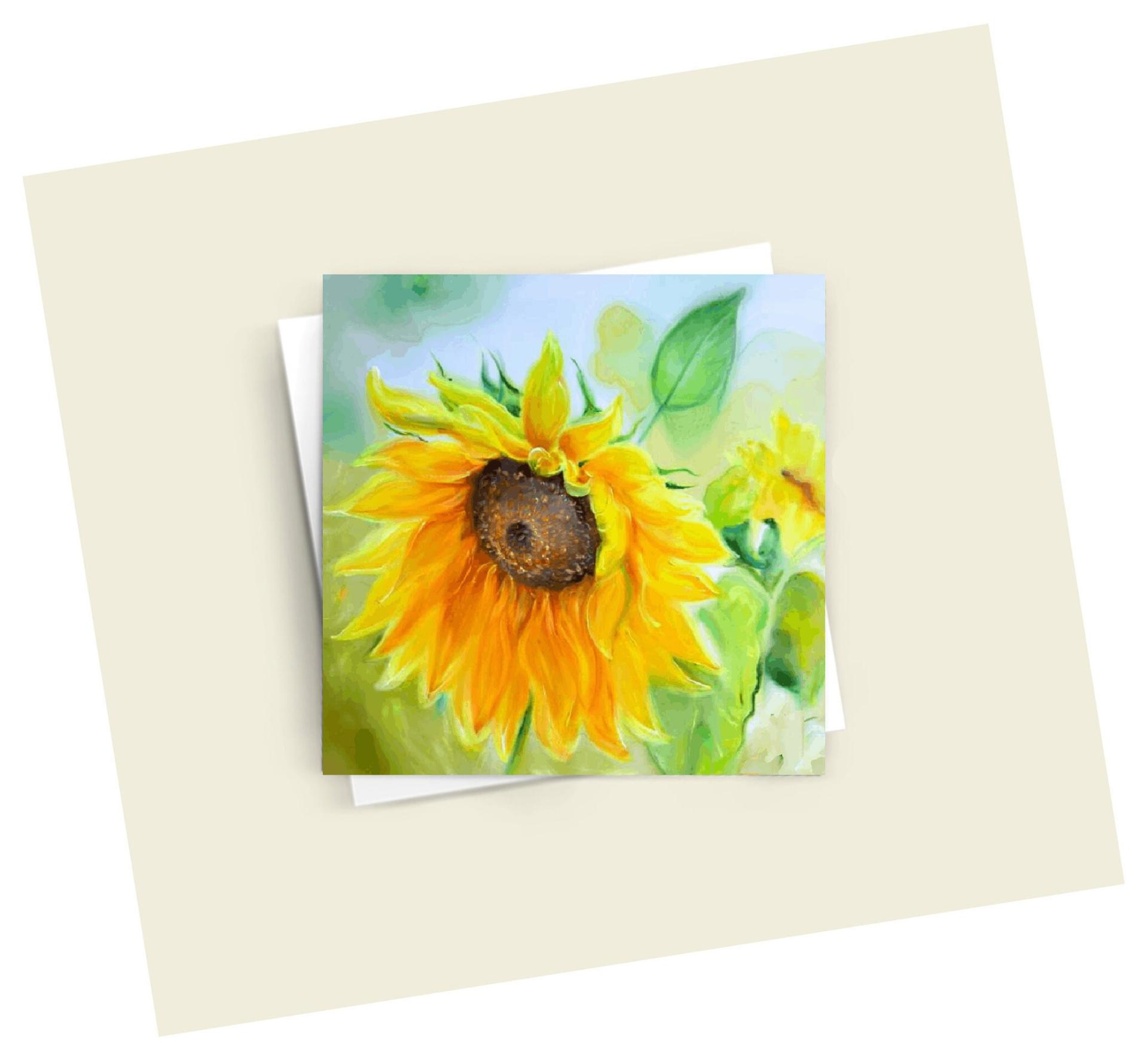 Sunflower - Greeting Cards