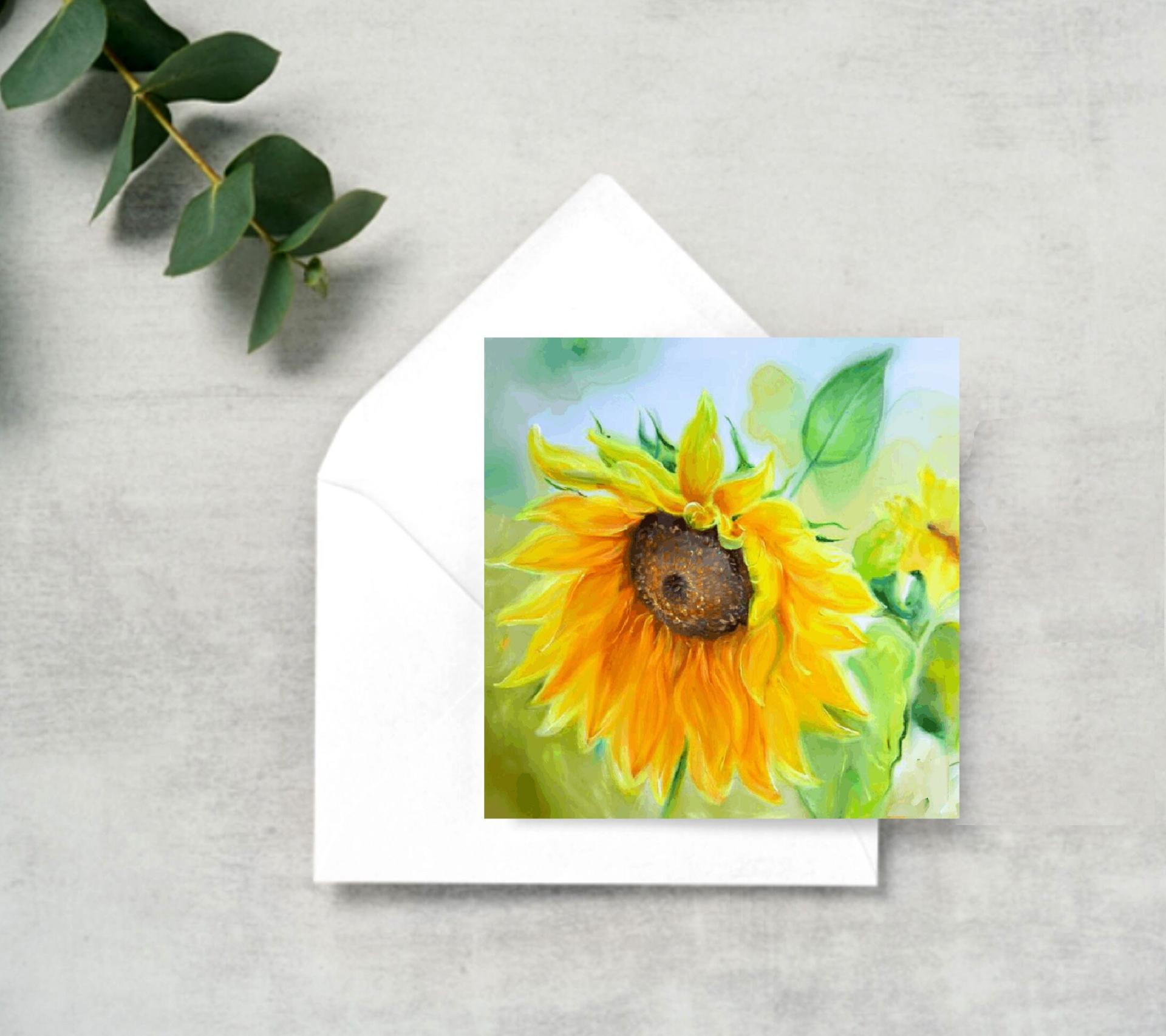Sunflower - Greeting Cards