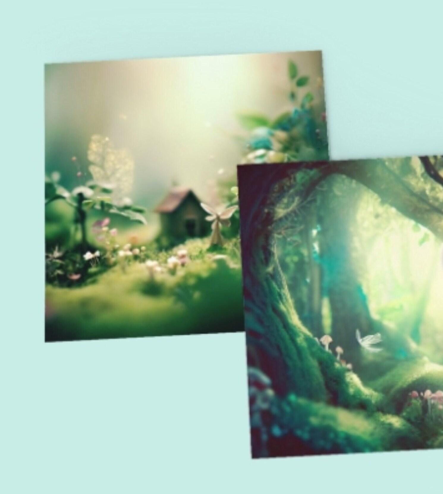 Fairy Greeting Cards, Set of 3 Designs, Bulk Pack of Cards