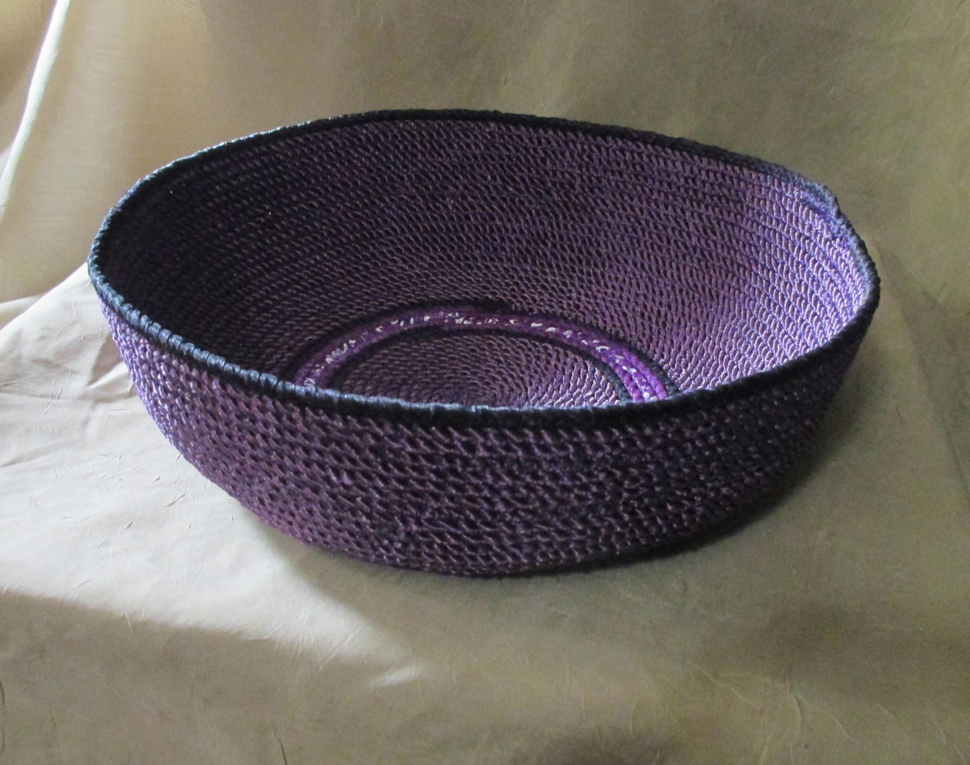 Rope Basket, Wrap Basket, Storage, Catch All, Rope Bowl