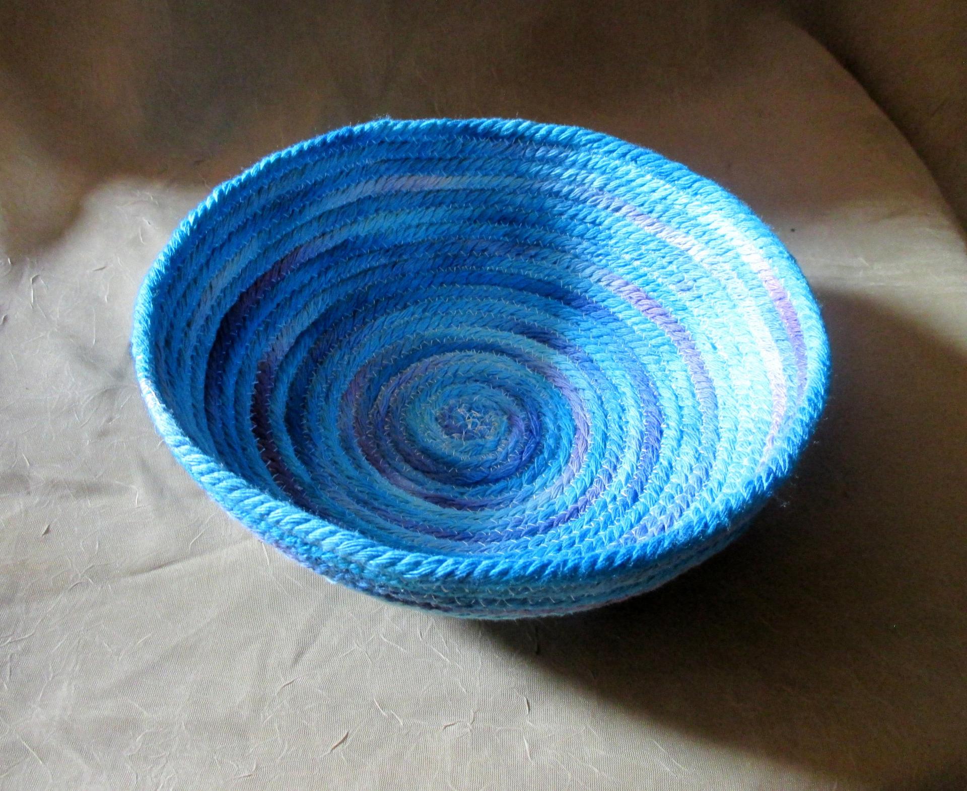 Rope Bowls,  Handmade Cotton Rope Bowls