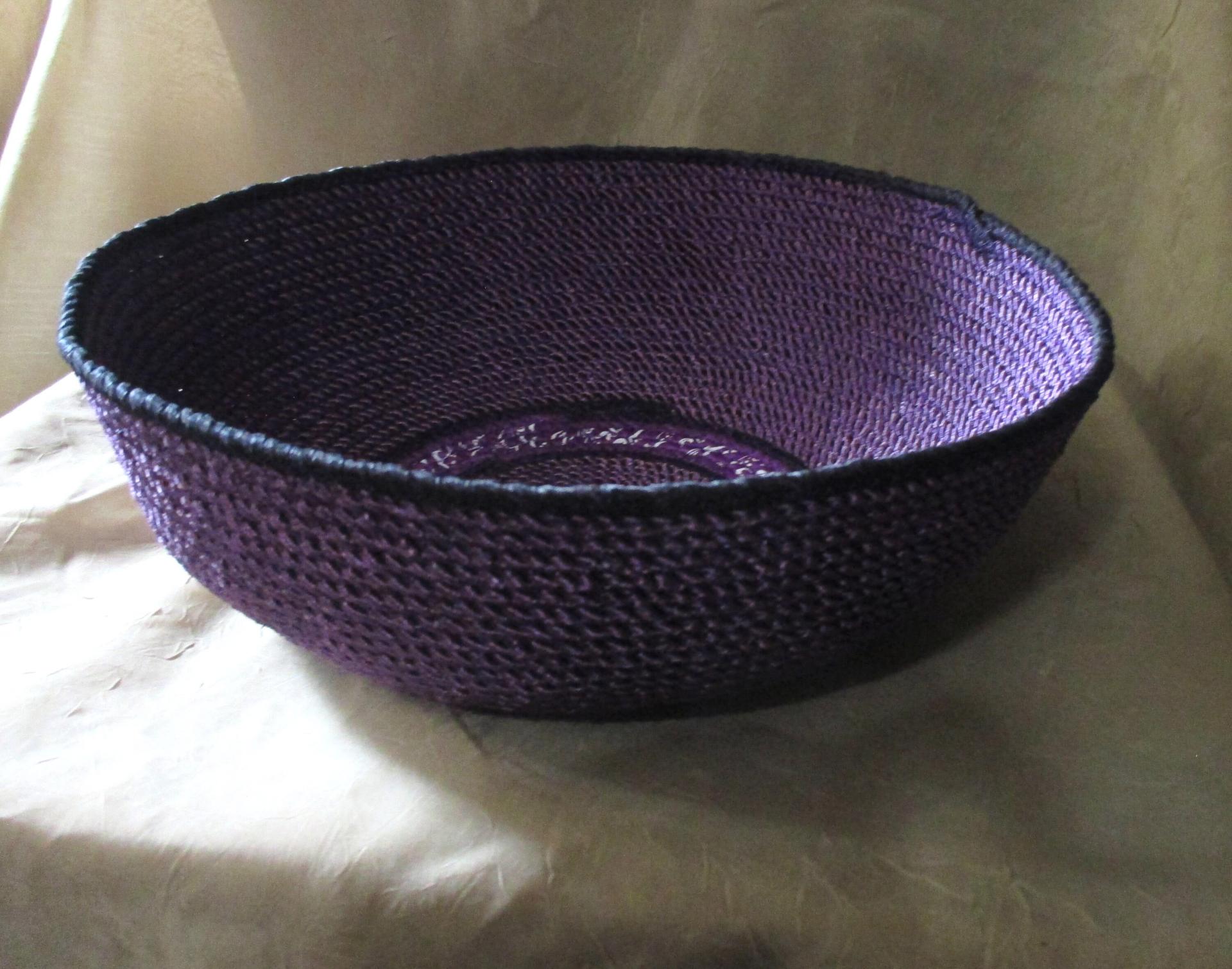 Rope Basket, Wrap Basket, Storage, Catch All, Rope Bowl