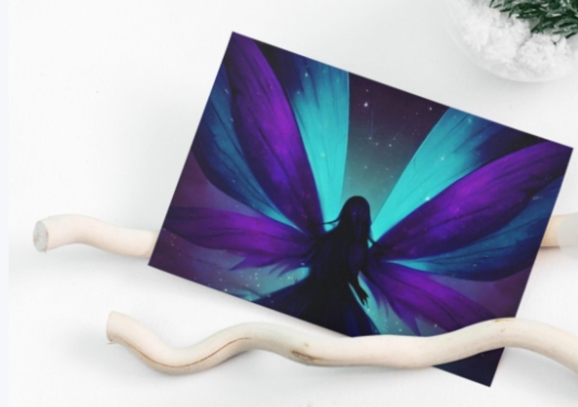 Fairy - Large Notecard, Birthday, Invitations