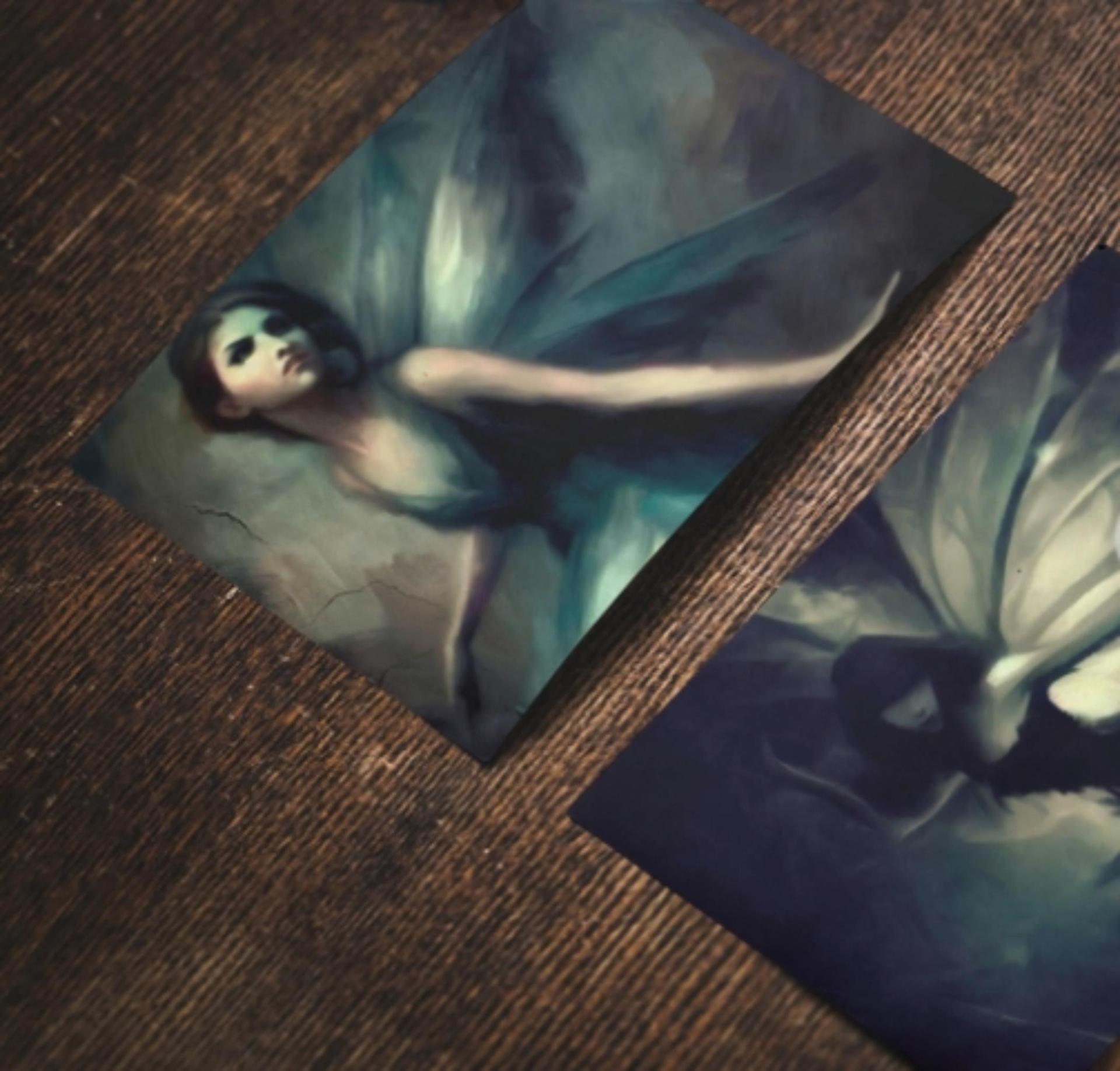Fairy Cards, Birthday, Invitations, Large and Small Notecards, Single Card or 10 Pack of Greeting Cards