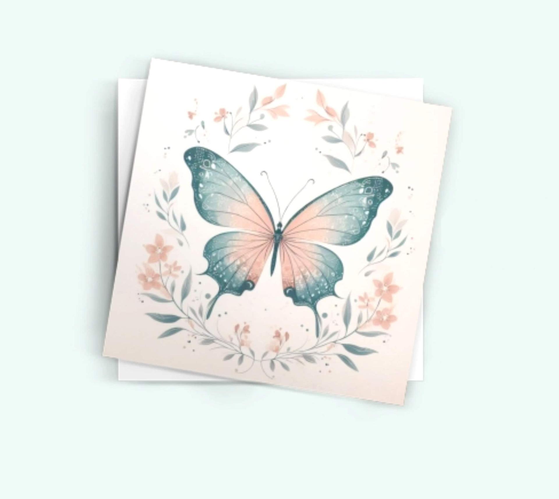 Butterfly Greeting Cards, Birthday, Invitations, Thank You Cards
