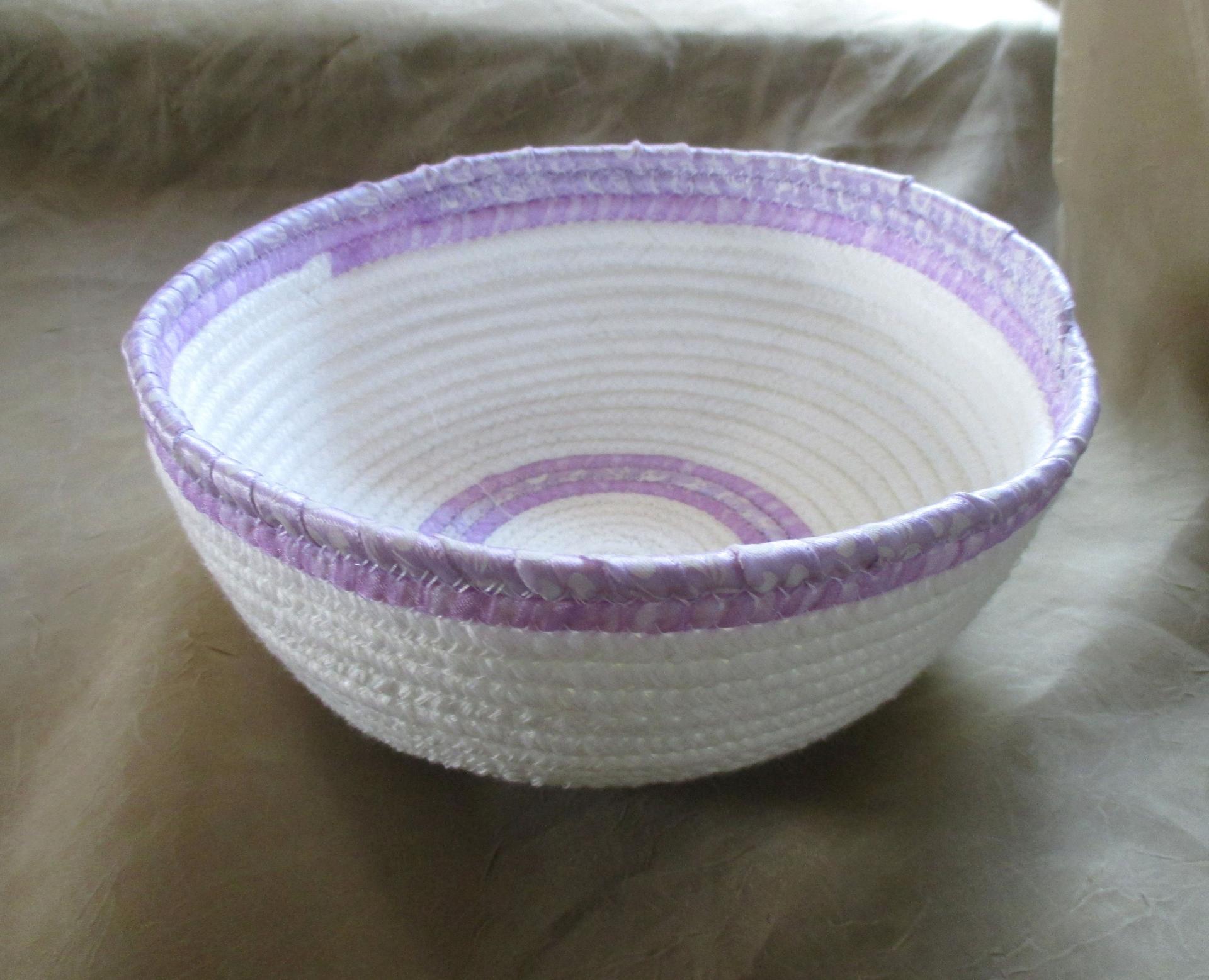 Rope Bowls,  Handmade Cotton Rope Bowls