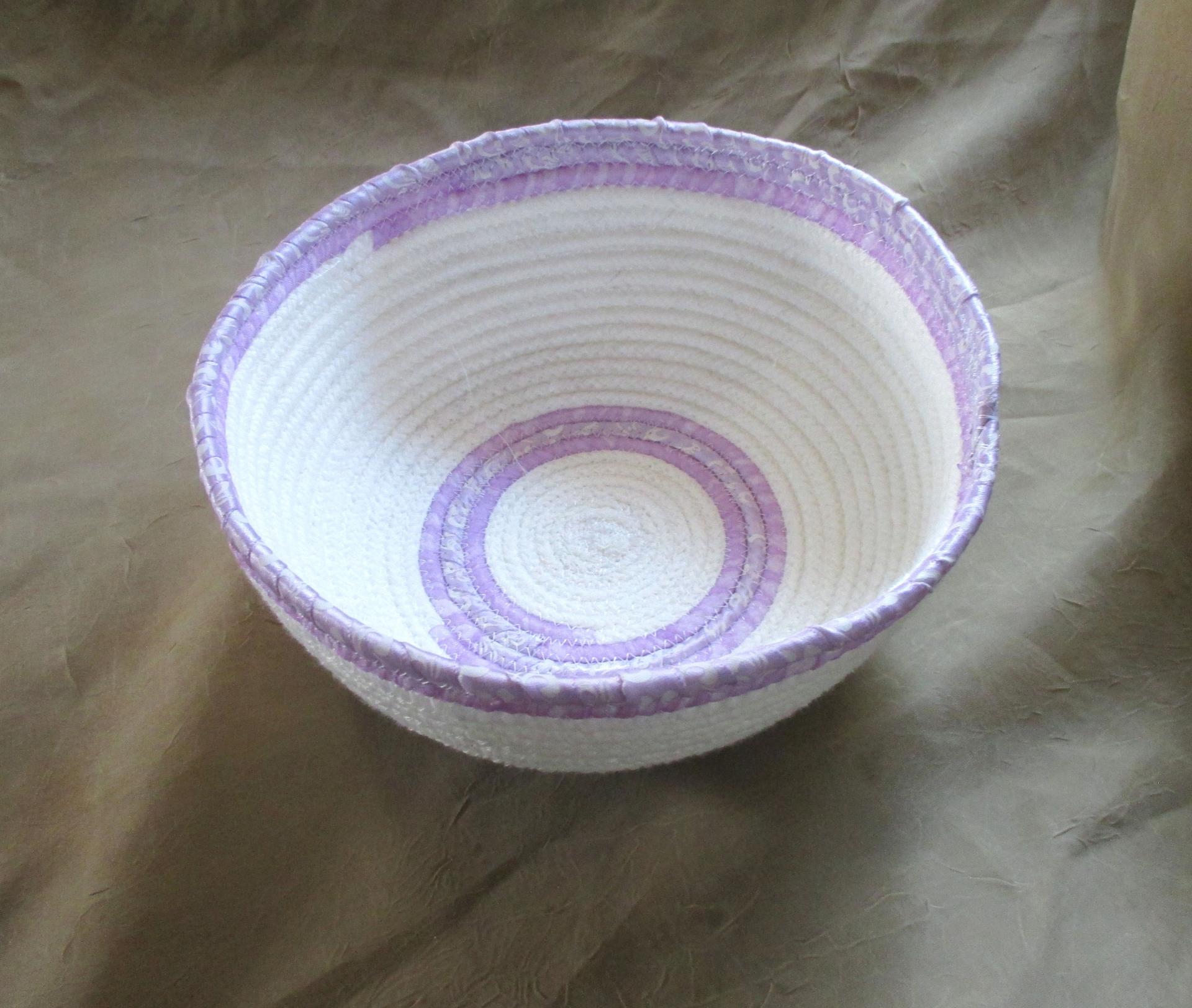 Rope Bowls,  Handmade Cotton Rope Bowls