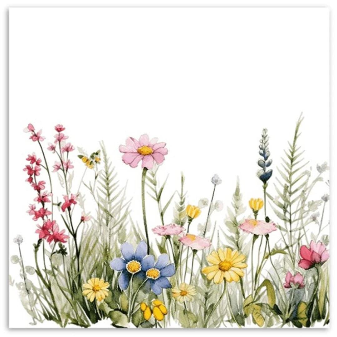Wildflowers - Single Card or Bulk 10 Pack of Gift Cards