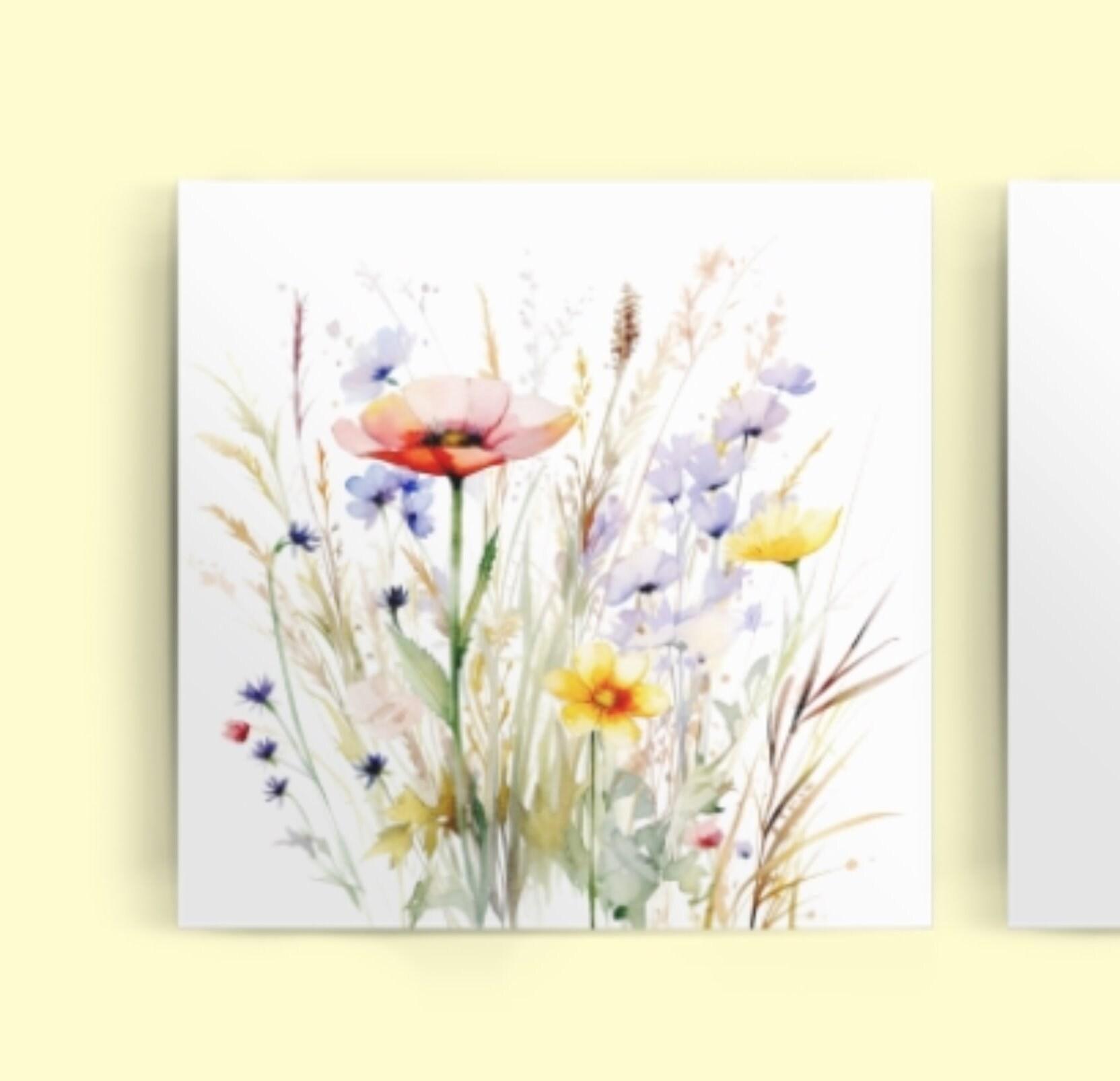 Wildflowers - Single Card or Bulk 10 Pack of Gift Cards