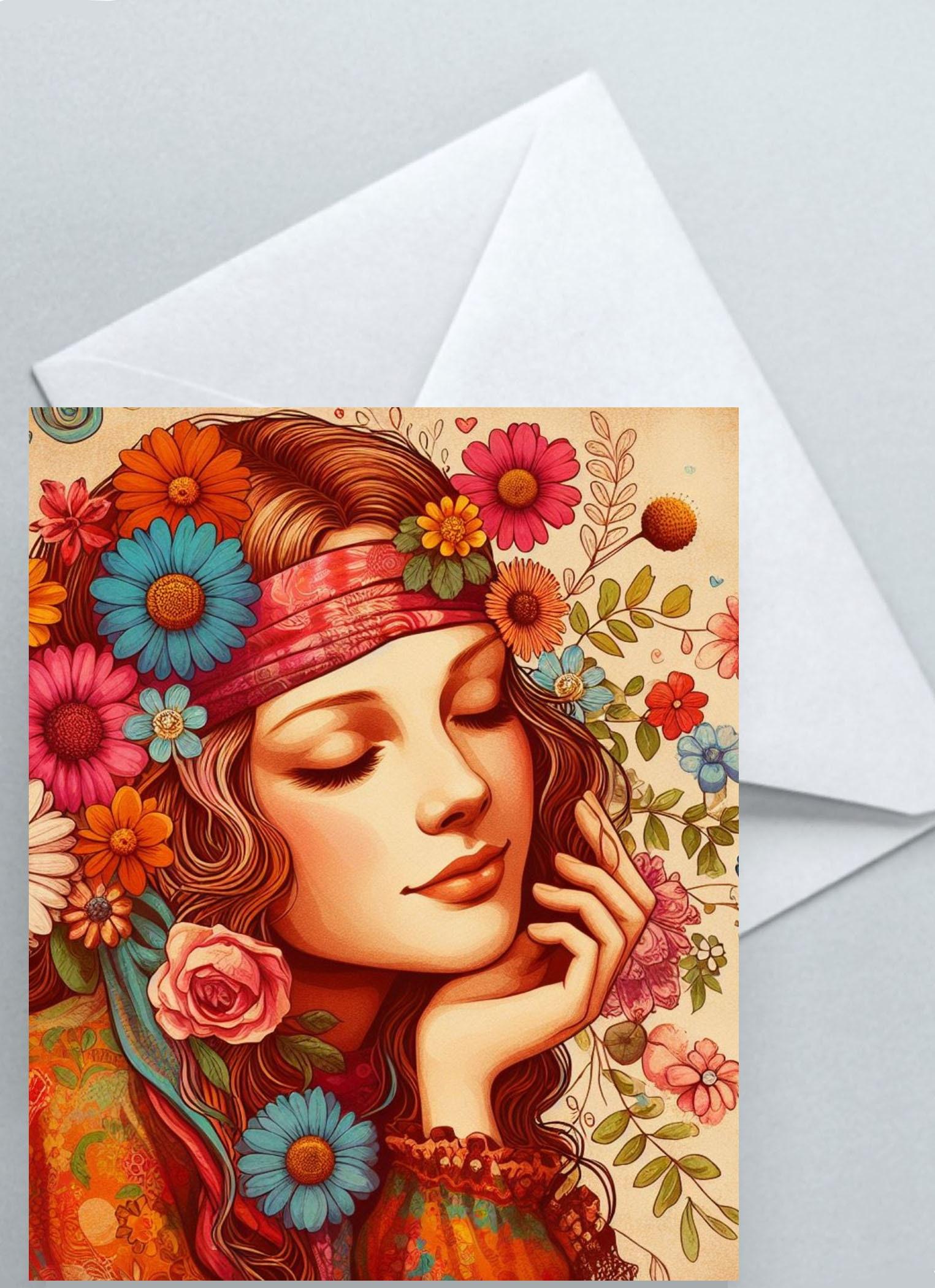 Greeting Cards, Large Note Card, Invites, Birthday, Gift Card