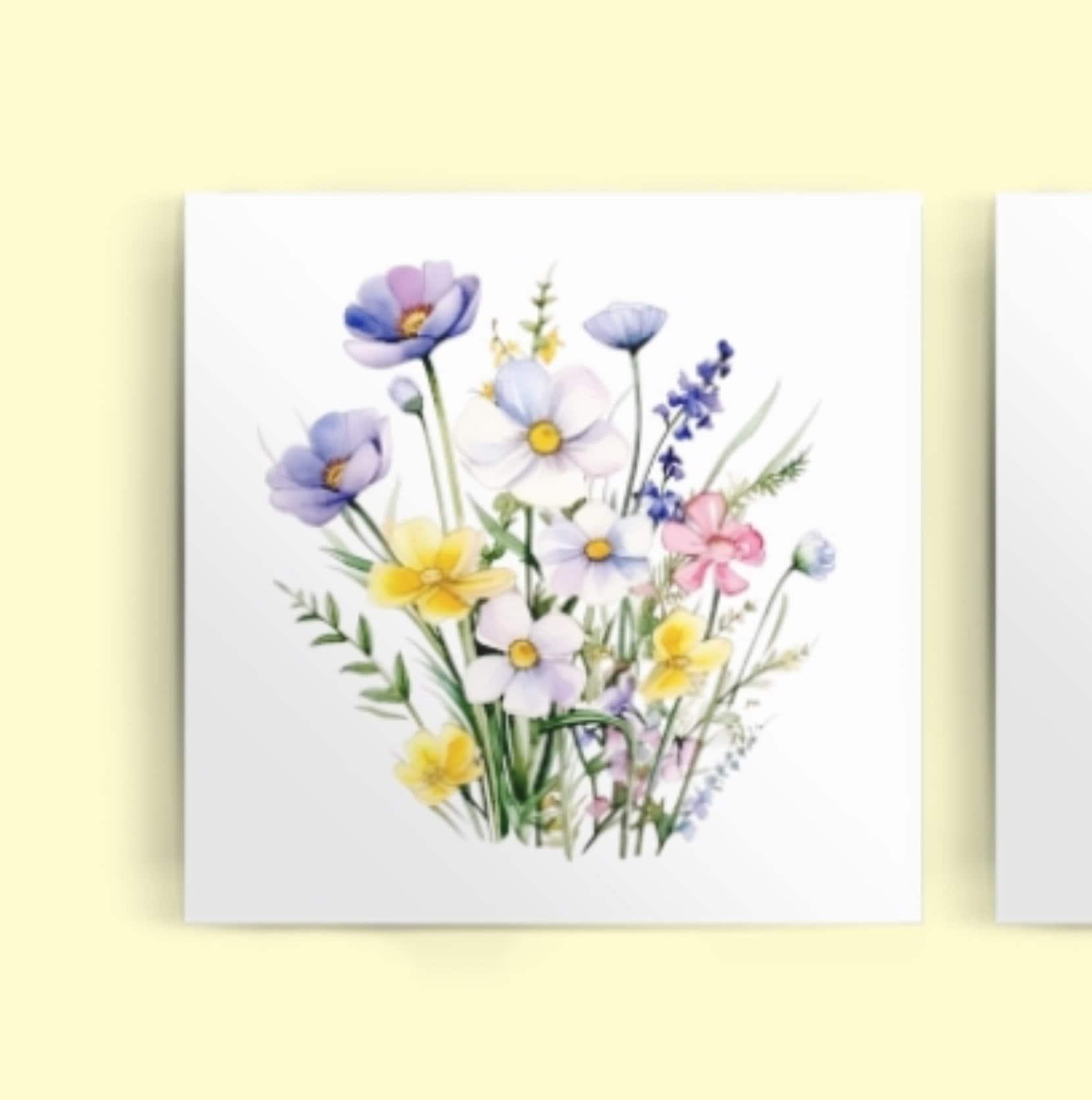 Wildflowers - Single Card or Bulk 10 Pack of Gift Cards