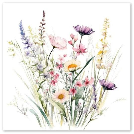 Set of Floral Gift Cards, 3 Designs, Bulk Pack of Cards