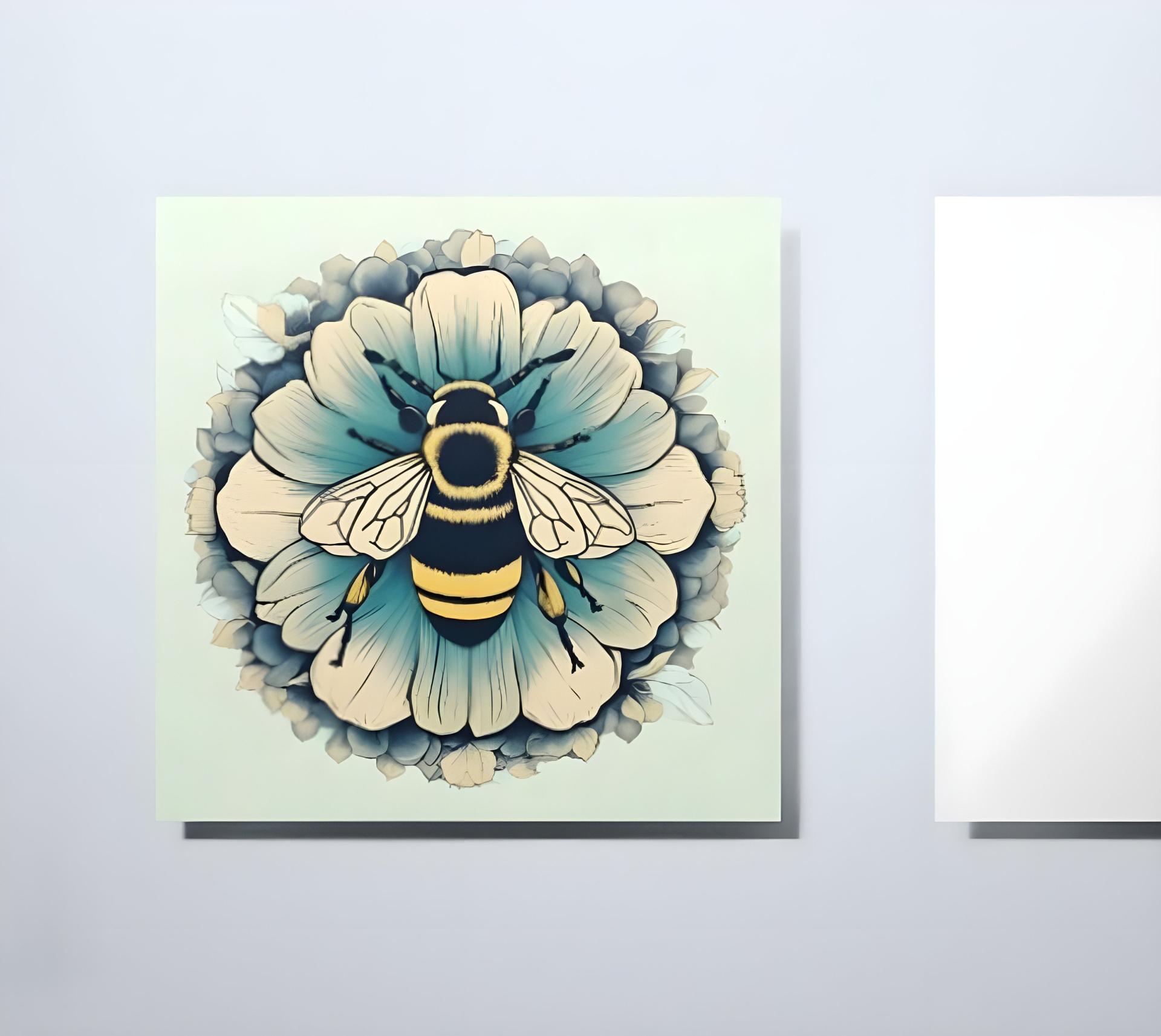 Bumble Bee Cards, Large Note Card, Invites, Birthday, Money Card