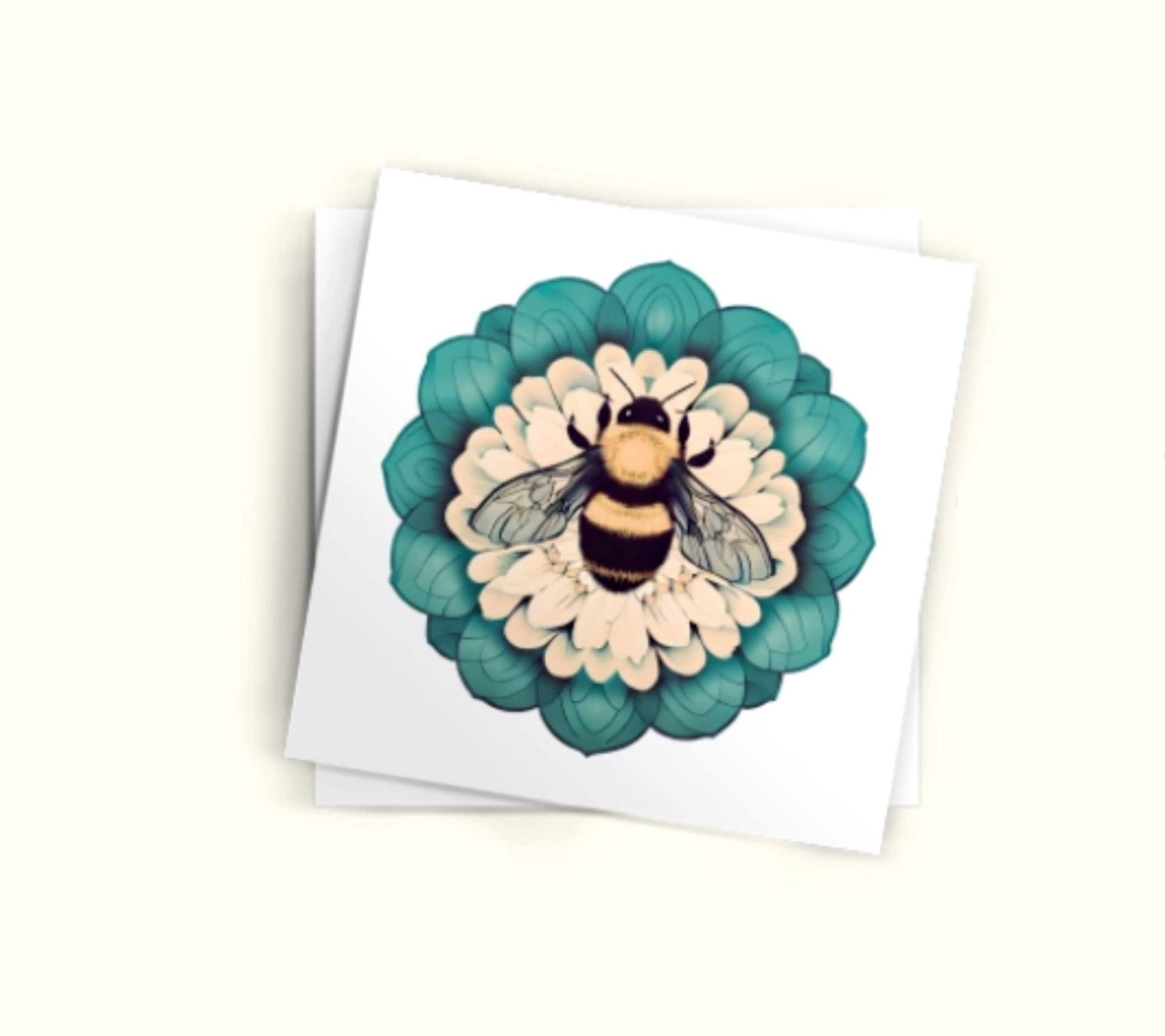 Bumble Bee Cards, Large Note Card, Invites, Birthday, Money Card