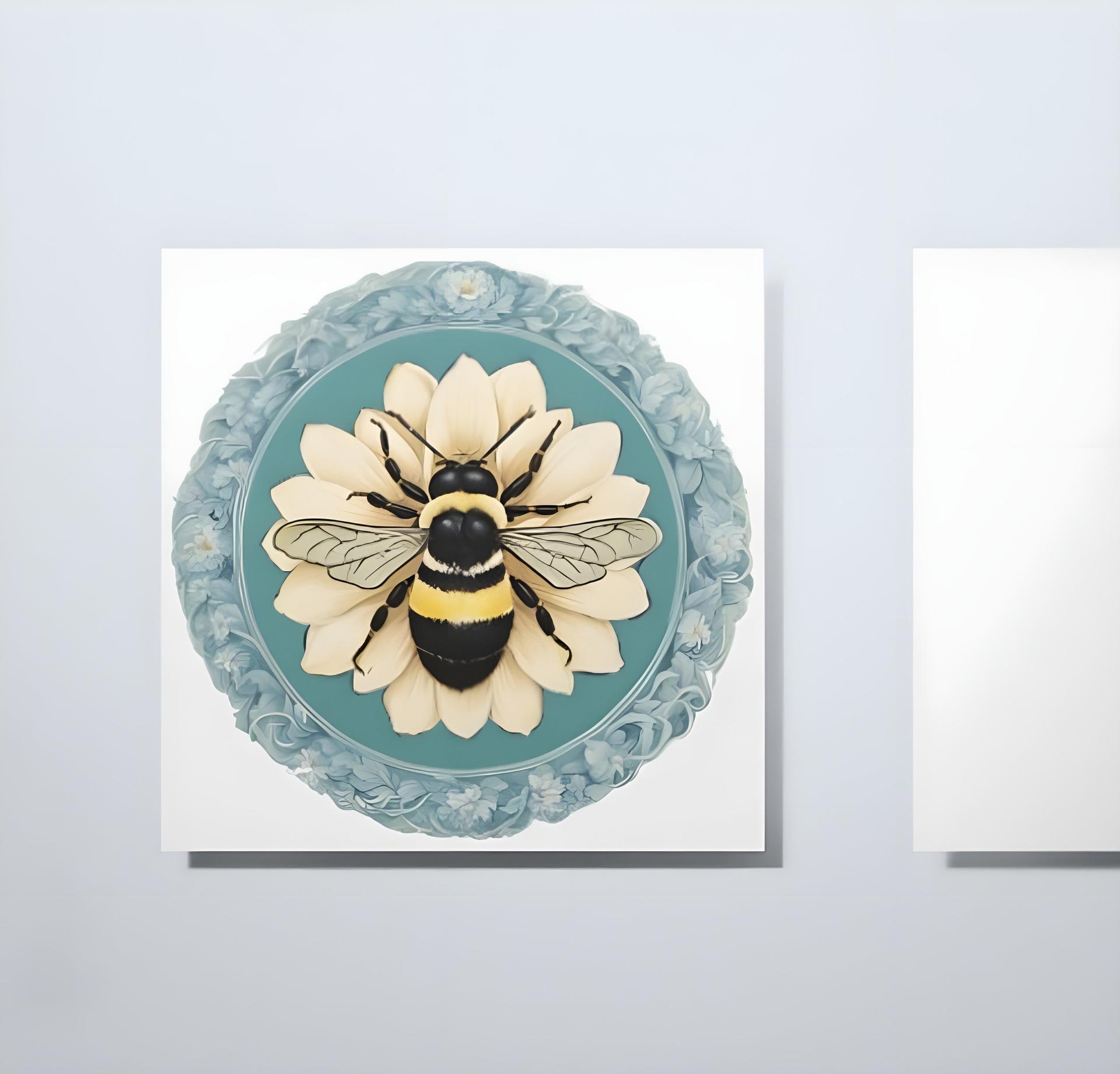 Bumble Bee Cards, Large Note Card, Invites, Birthday, Money Card