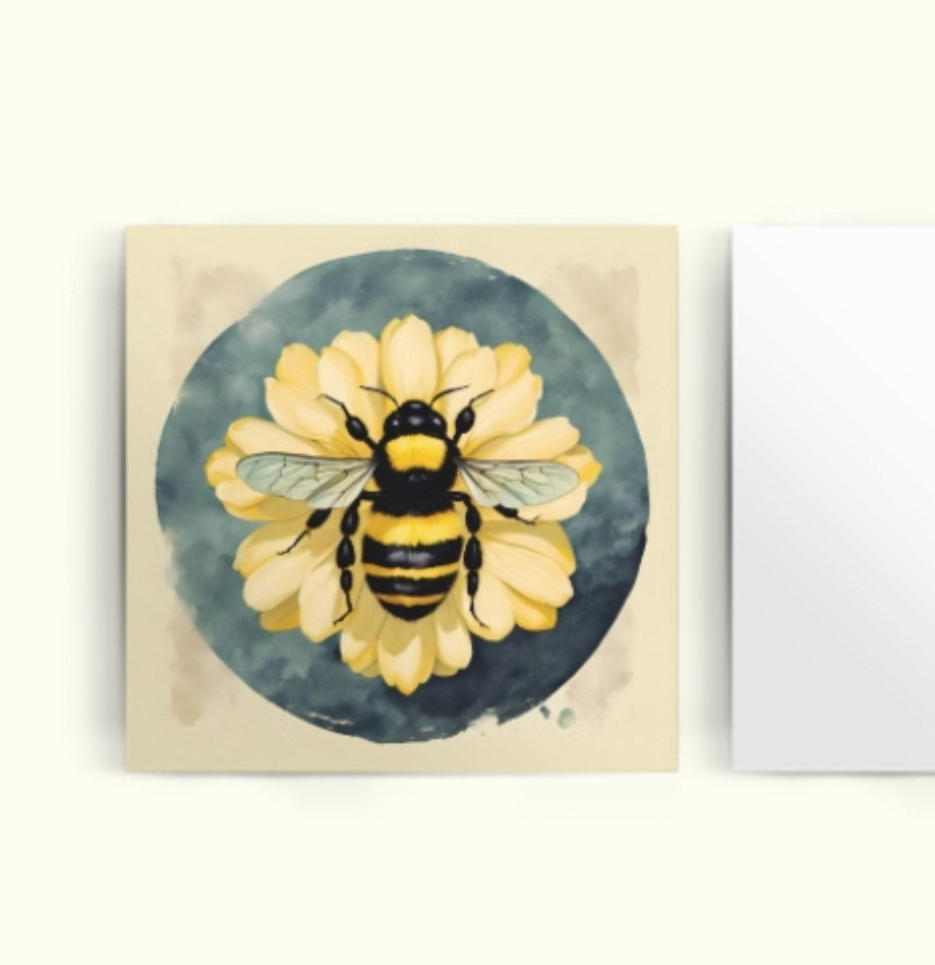 Bumble Bee Cards, Large Note Card, Invites, Birthday, Money Card