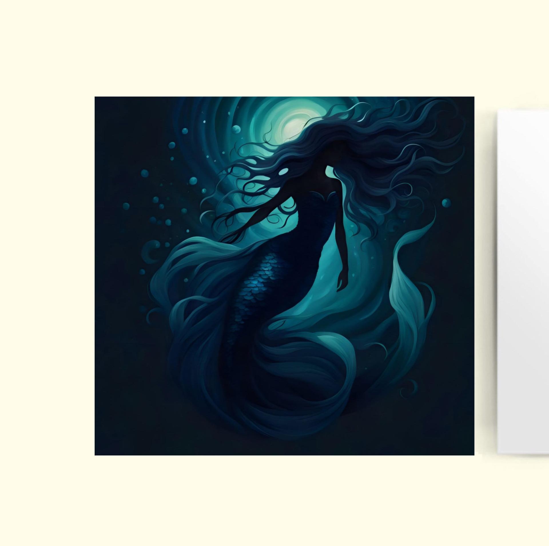 Mermaid Greeting Cards, Birthday, Invitations, Thank You Cards