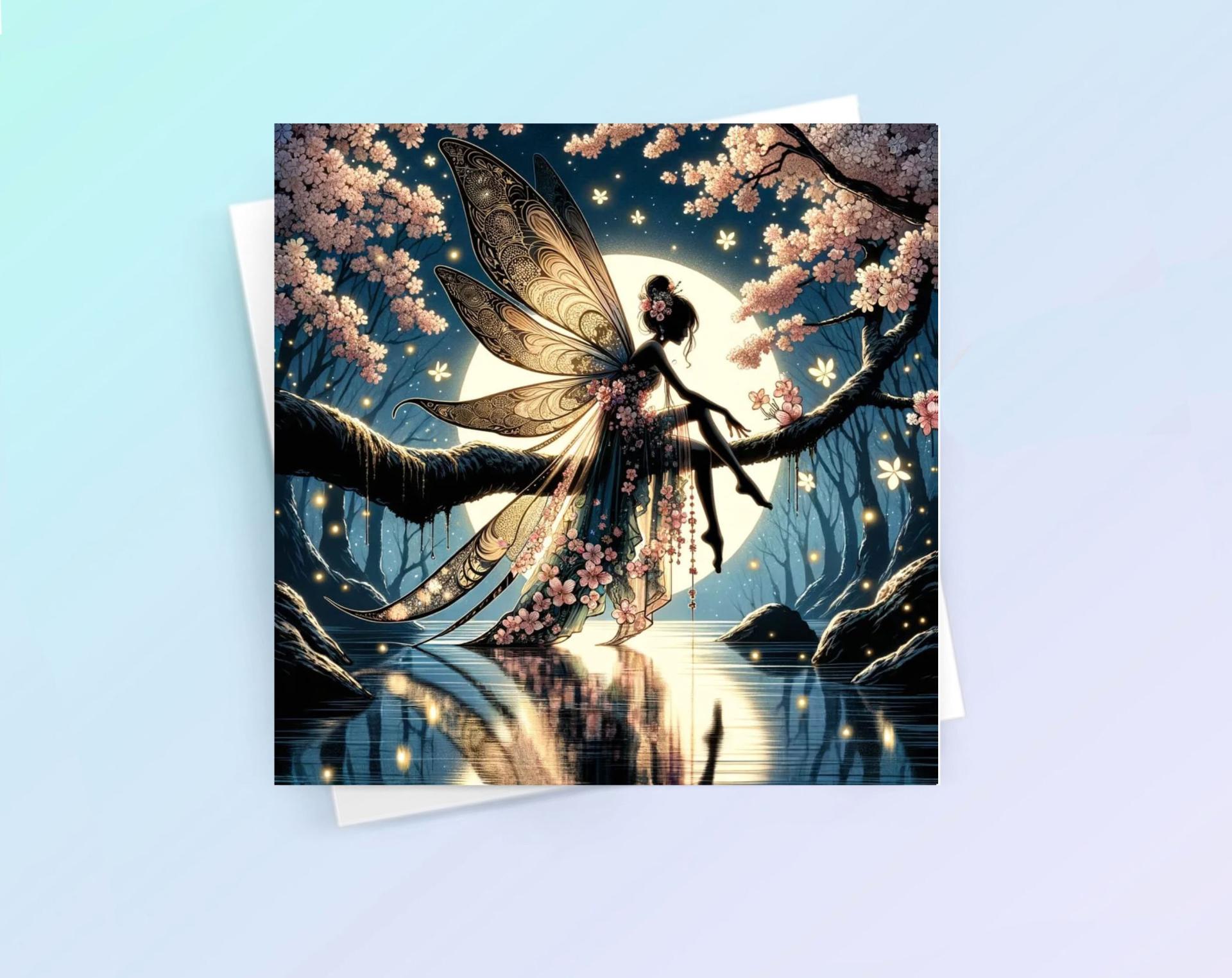 Fairy Greeting Cards, Large and Small Notecards, Birthday, Invitations
