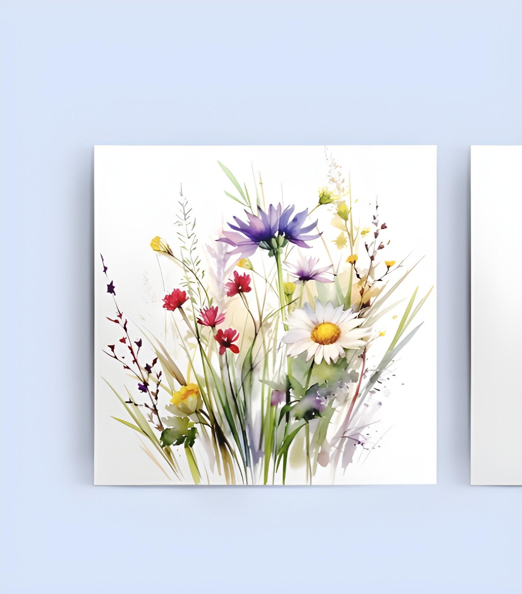 Set of Floral Gift Cards, 3 Designs, Bulk Pack of Cards
