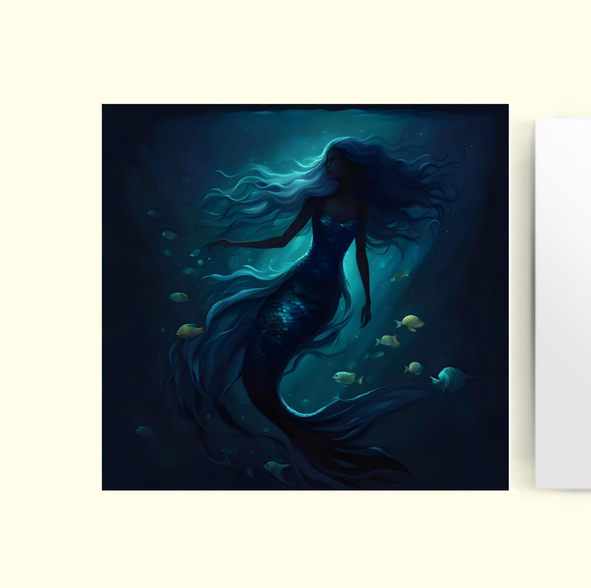 Mermaid Greeting Cards, Birthday, Invitations, Thank You Cards