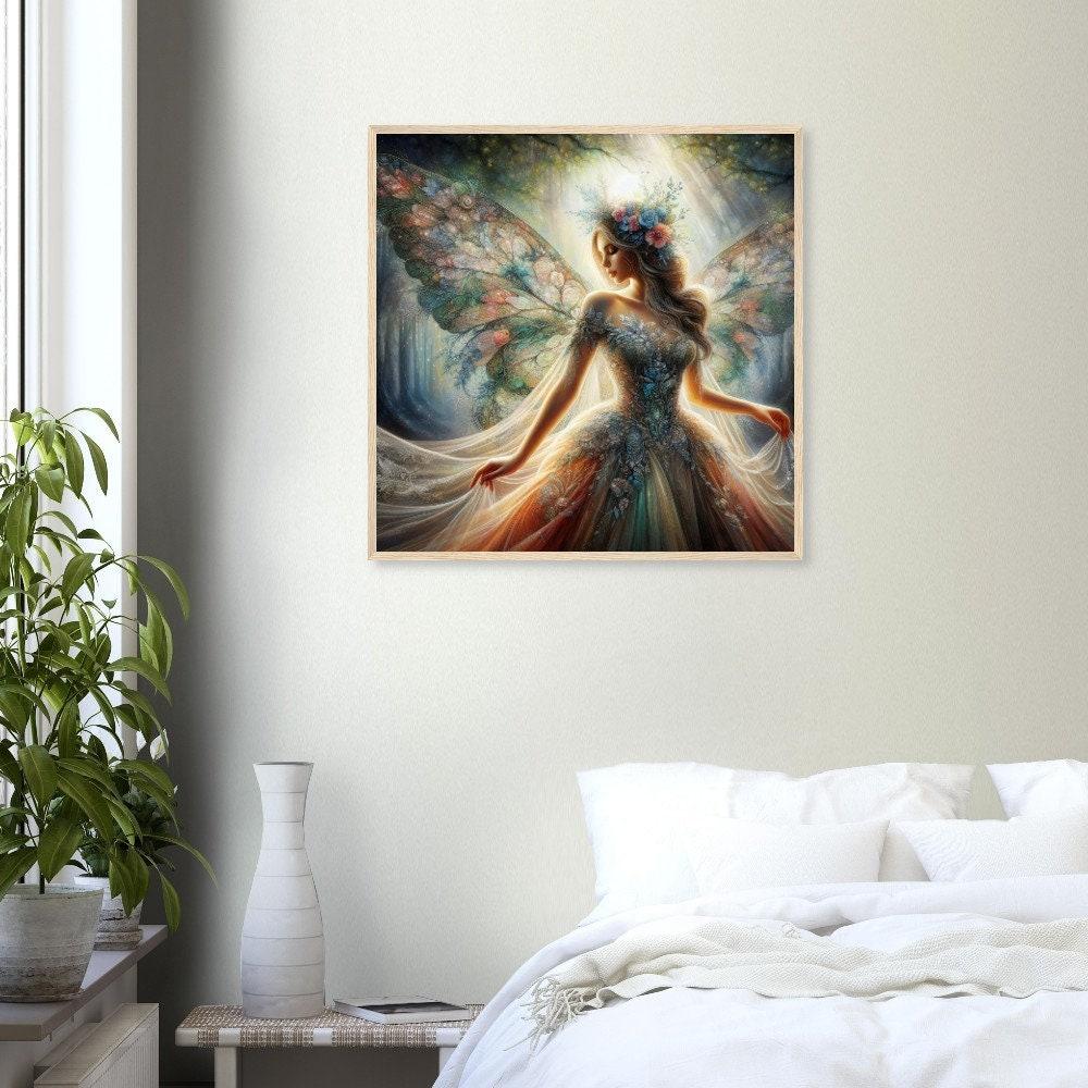 Fairy Print - Framed or Unframed - Original Art - Print on Paper
