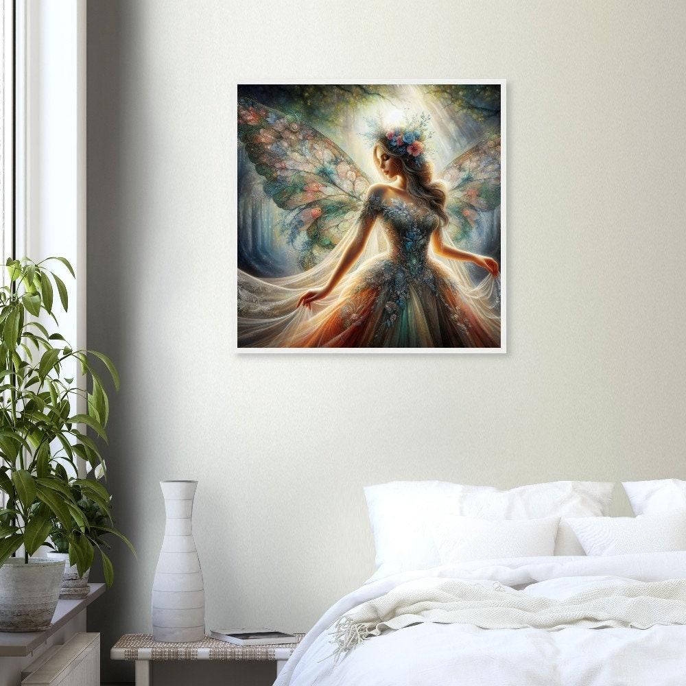Fairy Print - Framed or Unframed - Original Art - Print on Paper