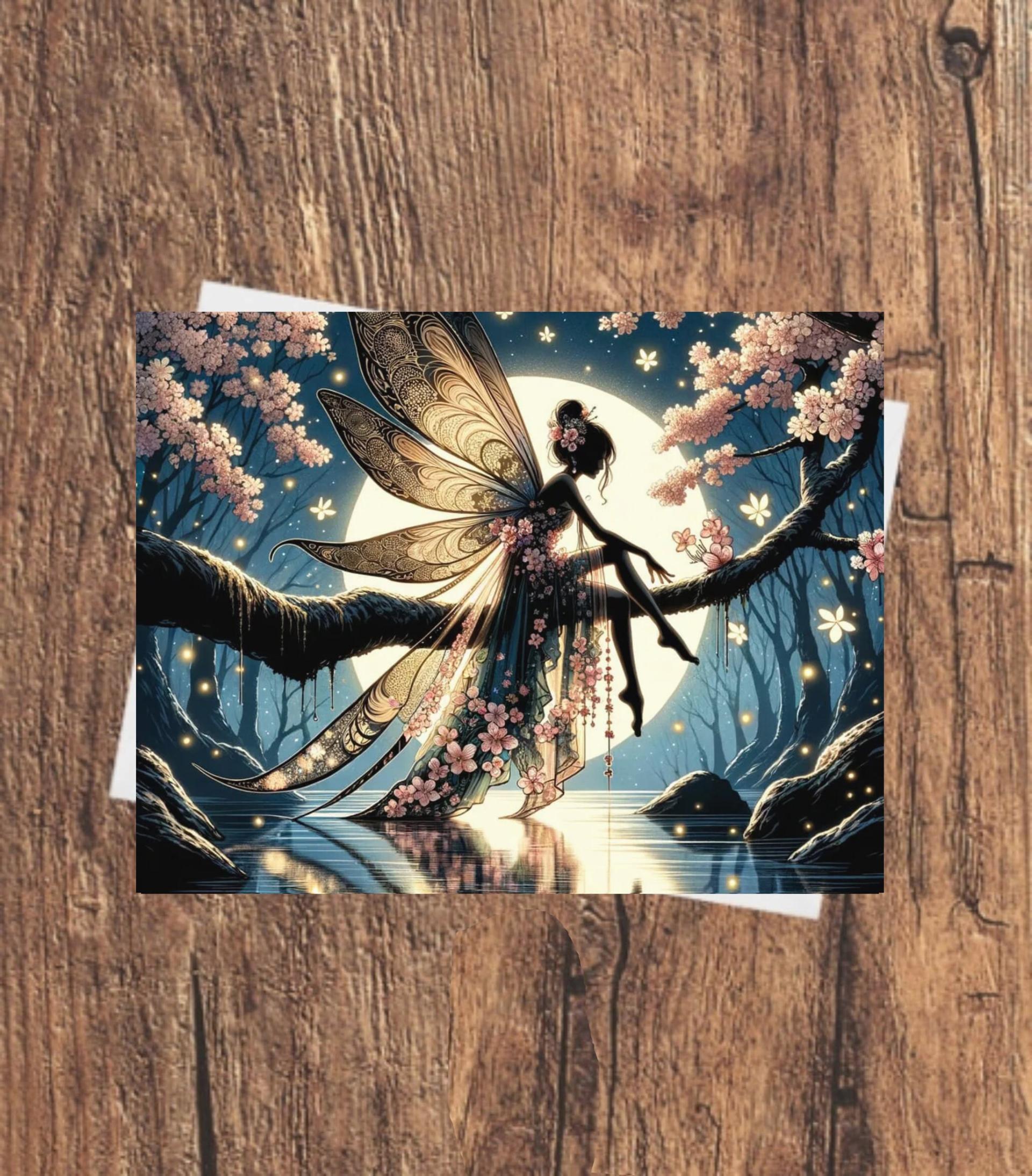 Fairy Greeting Cards, Large and Small Notecards, Birthday, Invitations