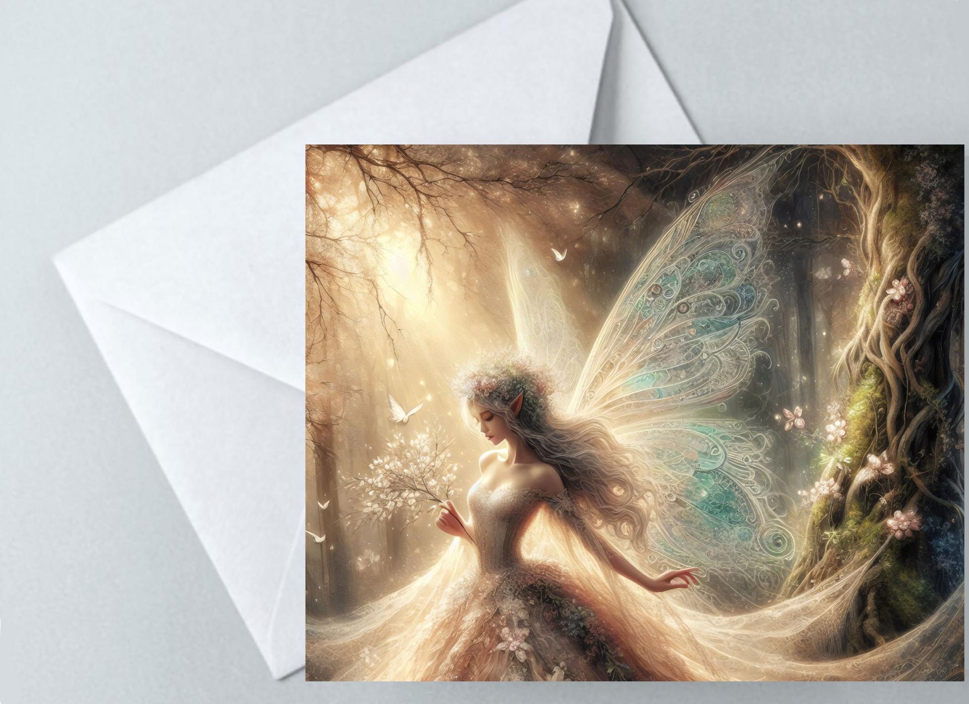 Fairy Greeting Cards, Large and Small Notecards, Birthday, Invitations