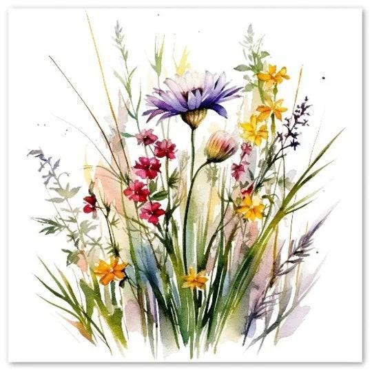 Set of Floral Gift Cards, 3 Designs, Bulk Pack of Cards
