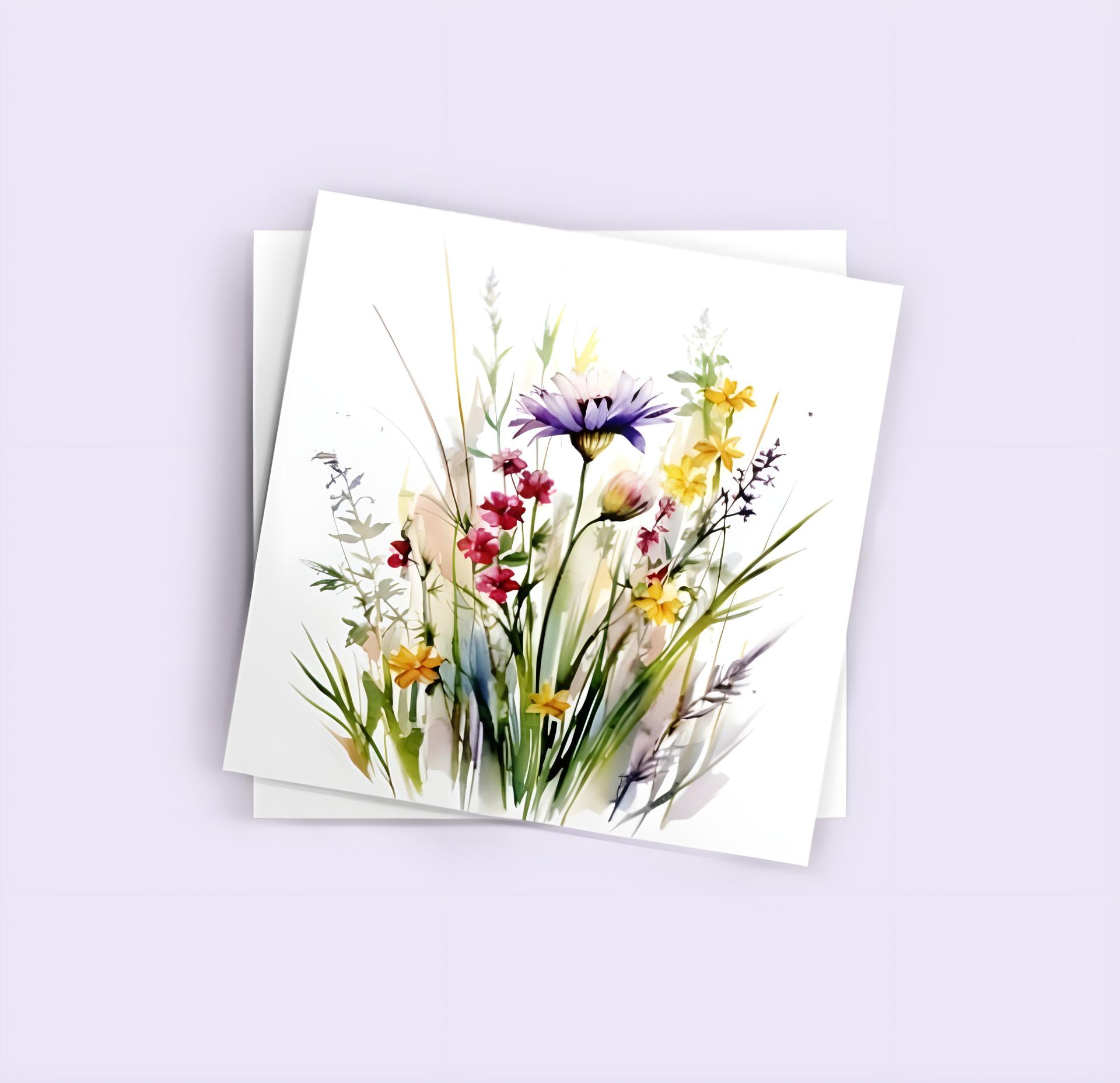 Set of Floral Gift Cards, 3 Designs, Bulk Pack of Cards
