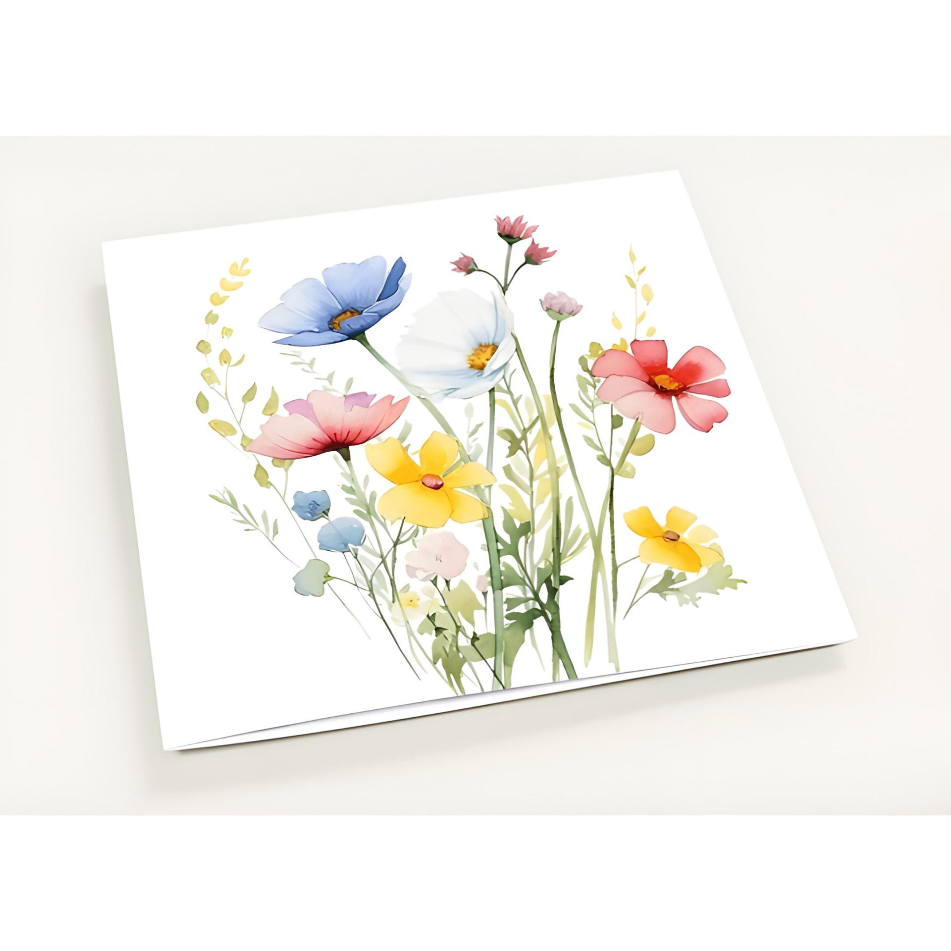 Set of Wildflower Gift Cards, 3 Designs, Bulk Pack of Cards