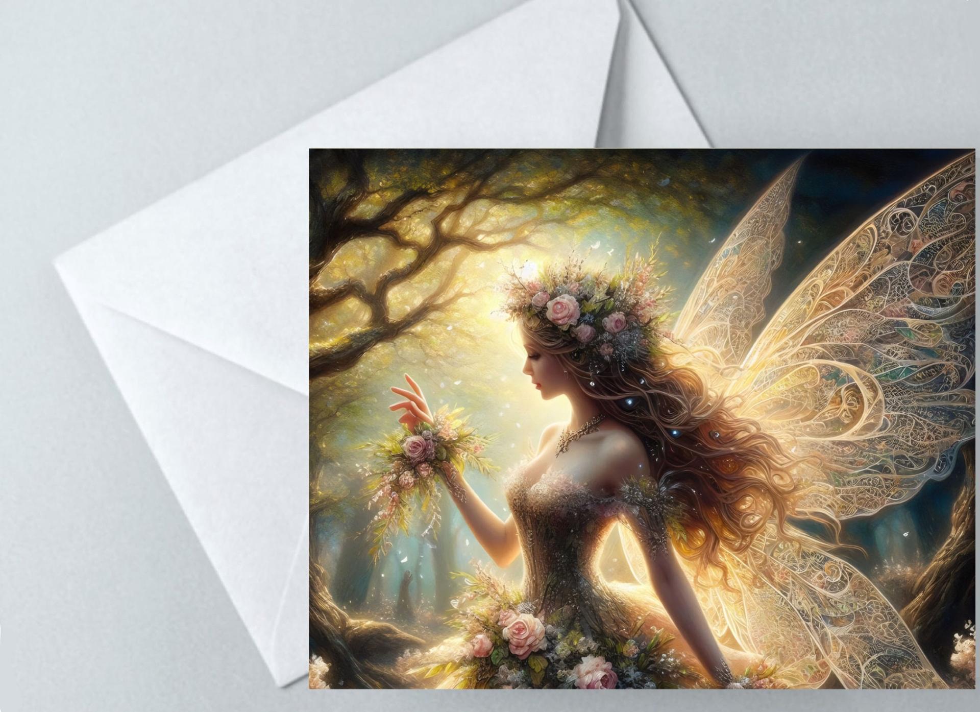 Fairy Greeting Cards, Large and Small Notecards, Birthday, Invitations