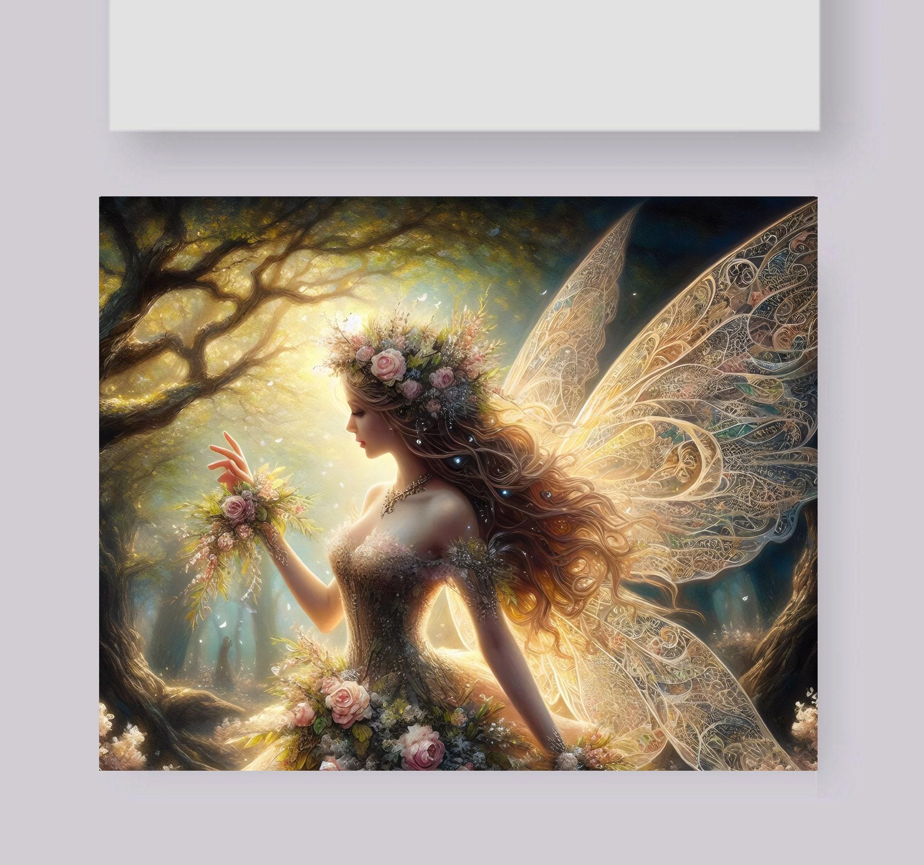 Fairy Greeting Cards, Large and Small Notecards, Birthday, Invitations