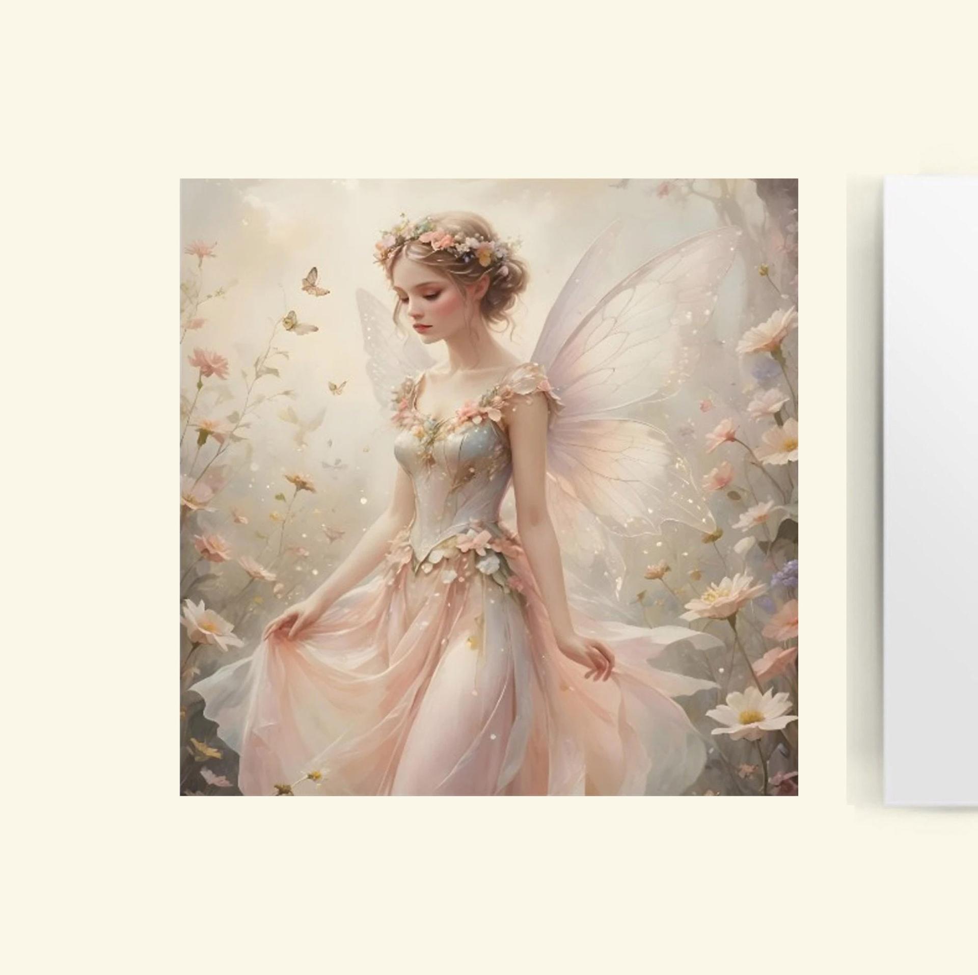 Fairy Greeting Cards, Set of 5 Designs, Bulk Pack of Cards