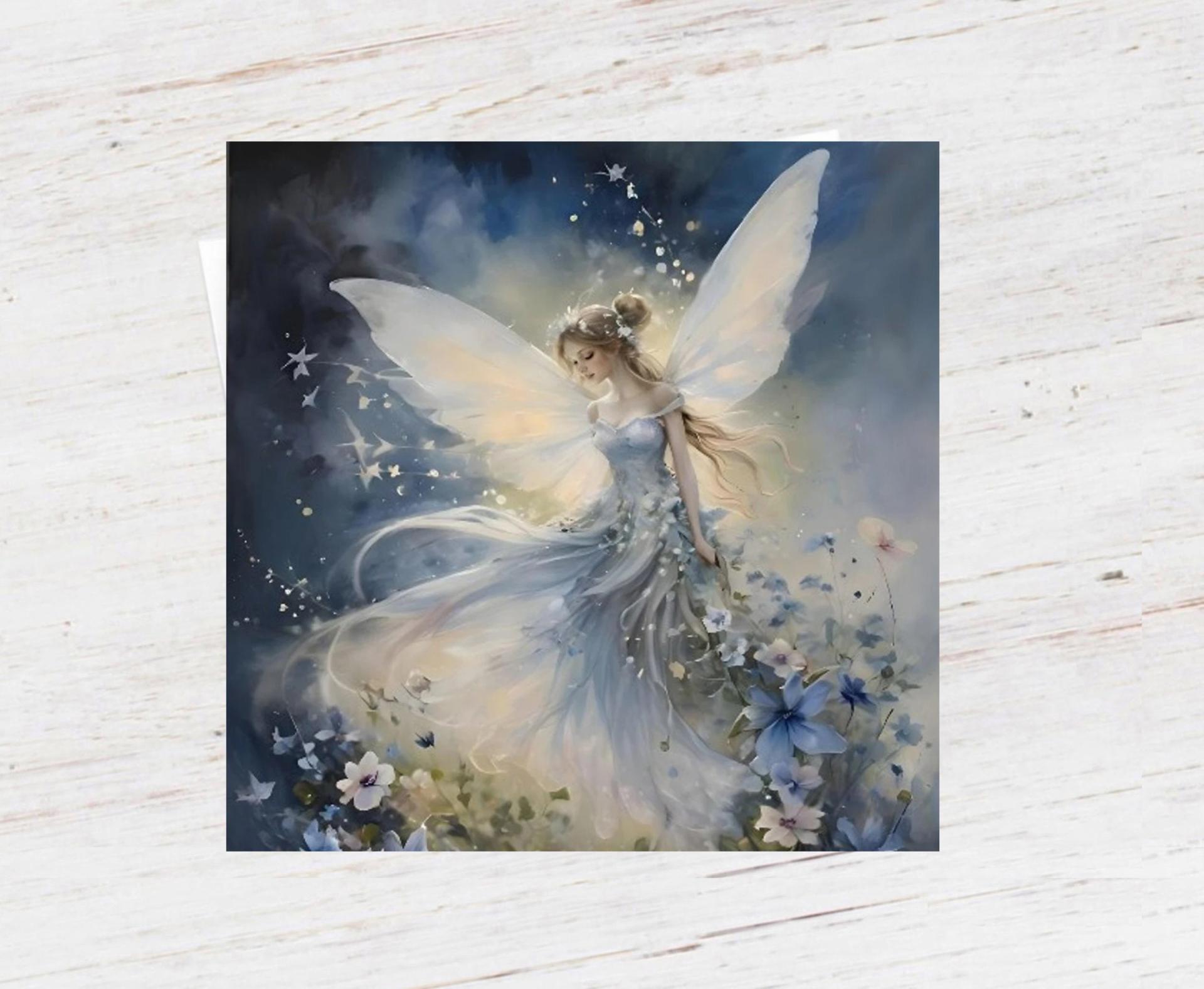 Fairy Greeting Cards, Set of 5 Designs, Bulk Pack of Cards