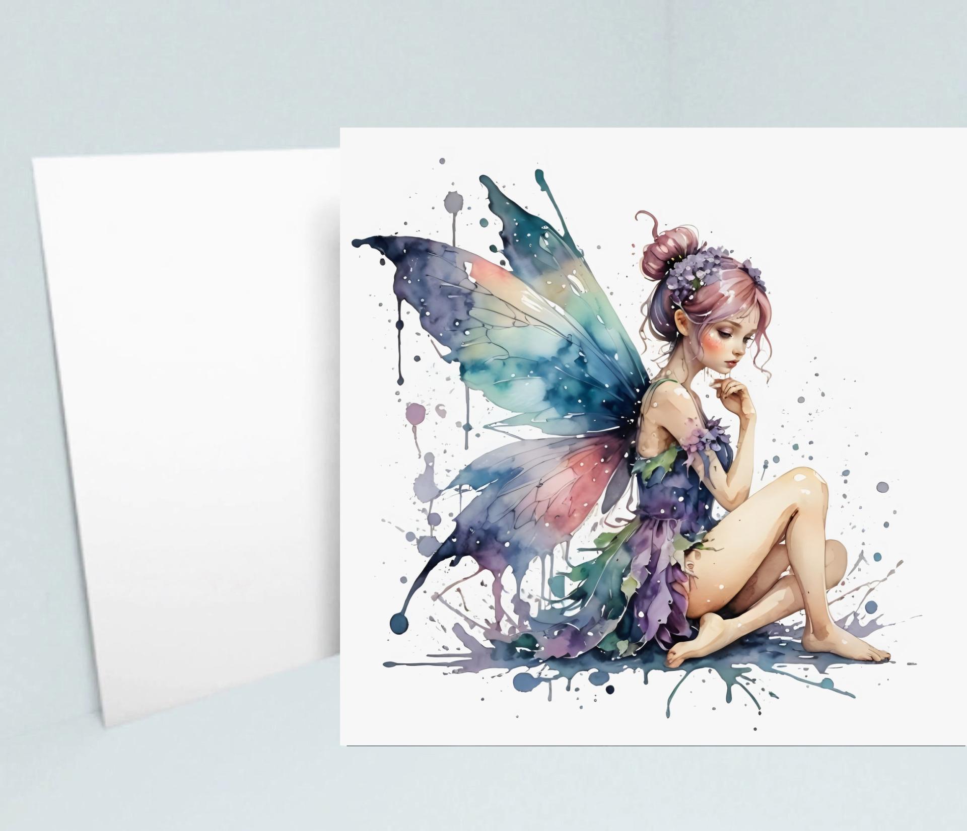 Fairy - Greeting Cards - Fae Note Cards, Single or Bulk Pack of 10