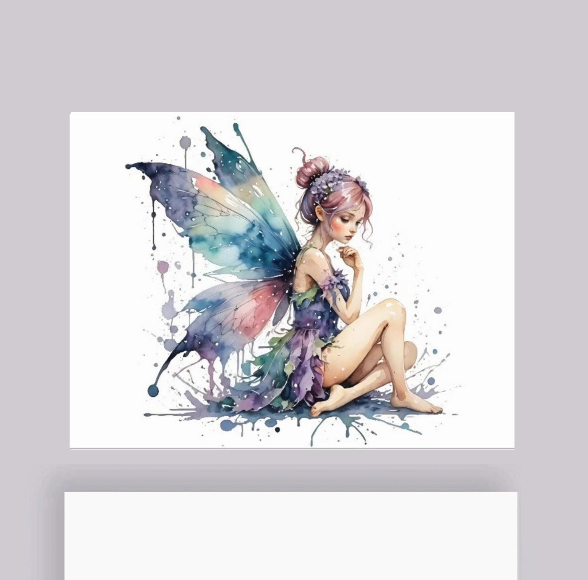 Fairy - Greeting Cards - Fae Note Cards, Single or Bulk Pack of 10
