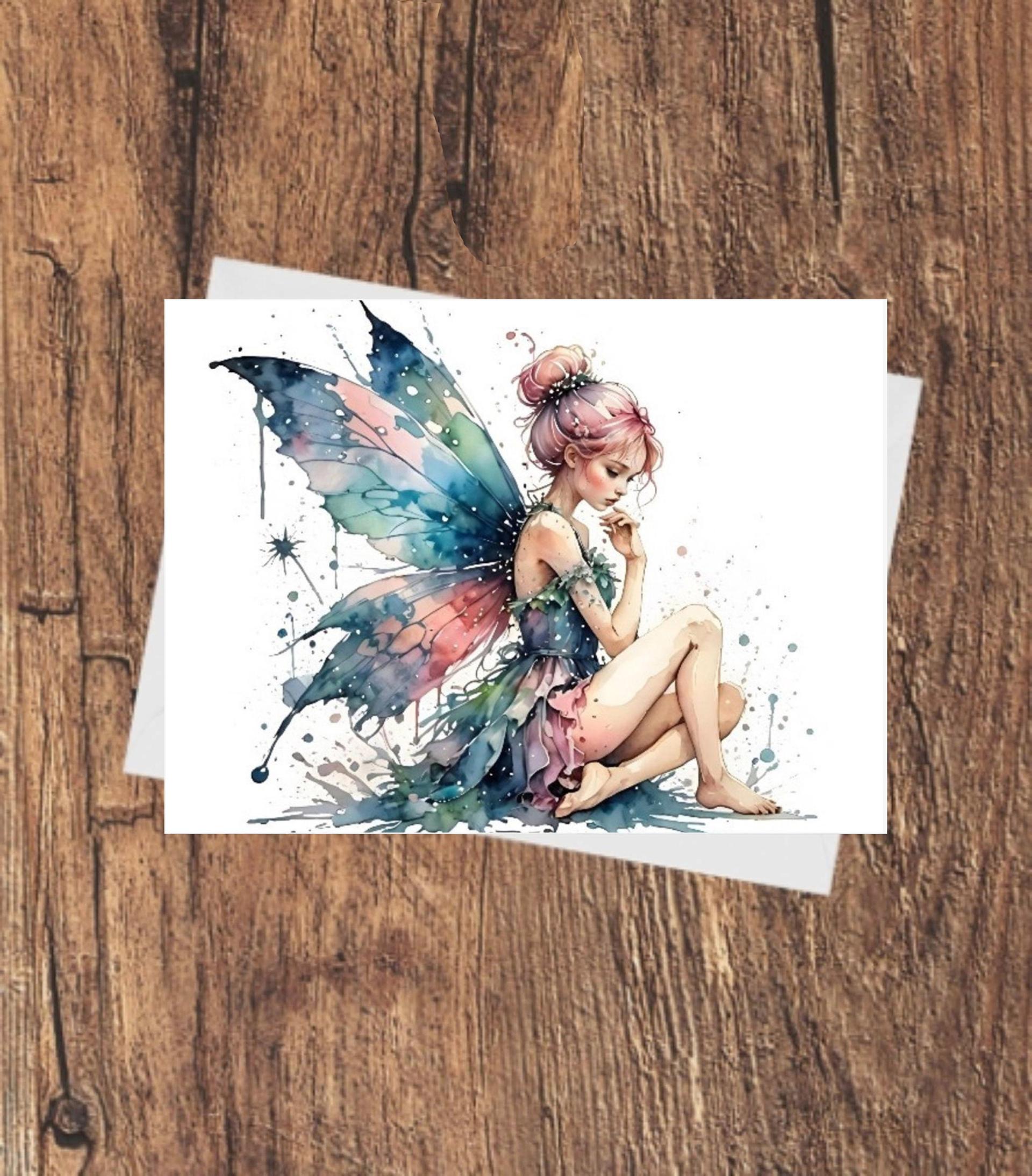 Fairy - Greeting Cards - Fae Note Cards, Single or Bulk Pack of 10
