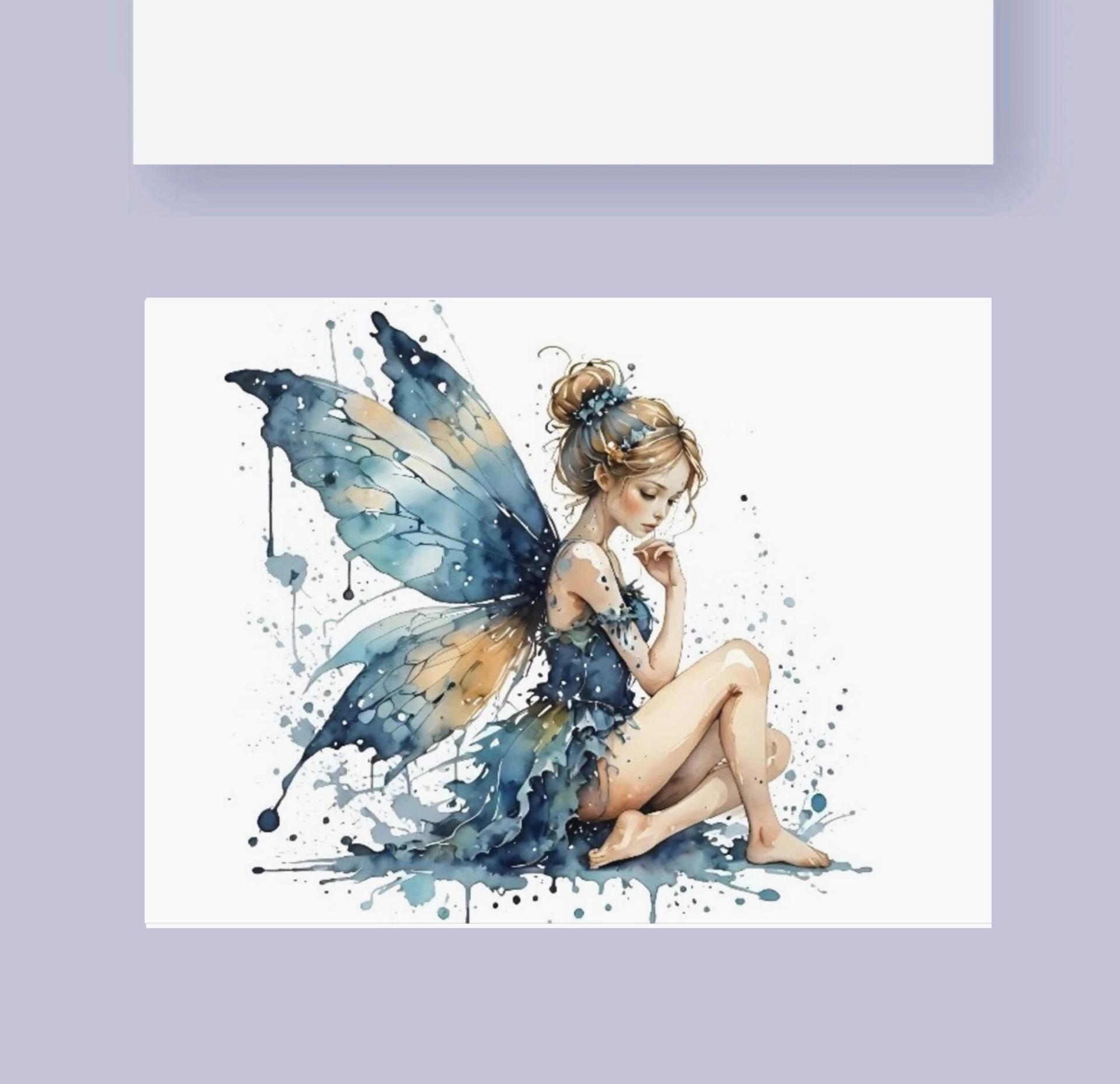 Fairy - Greeting Cards - Fae Note Cards, Single or Bulk Pack of 10
