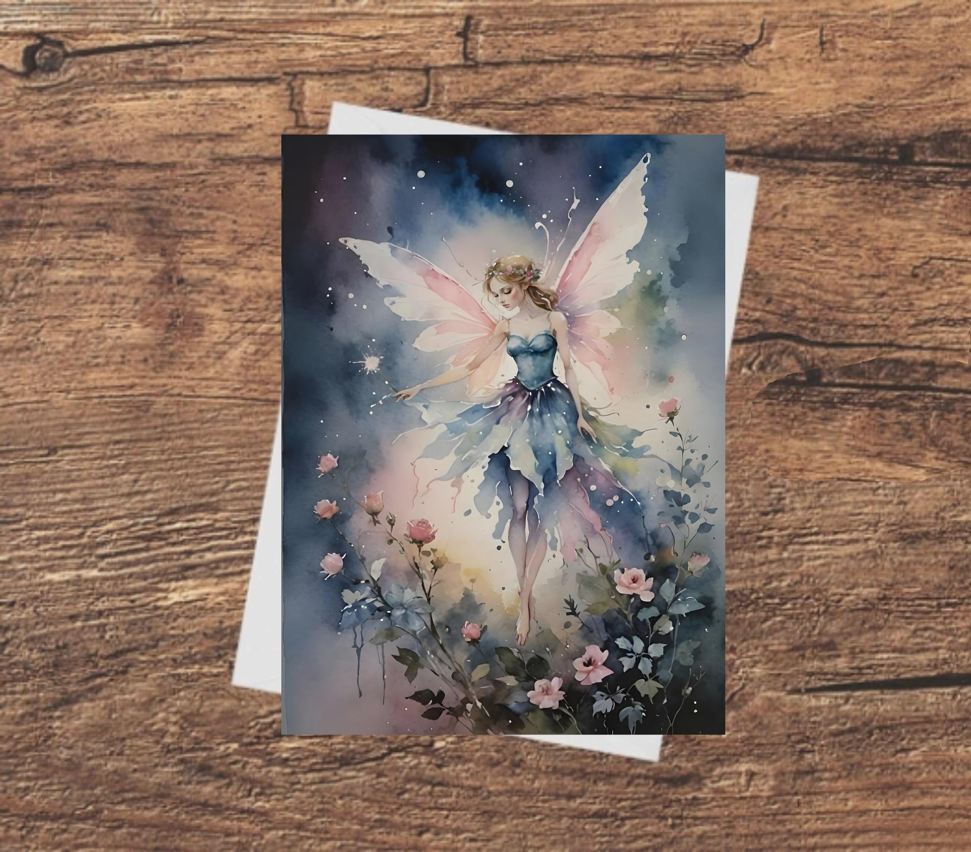 Fairy - Greeting Cards - Fae Note Cards, Single or Bulk Pack of 10