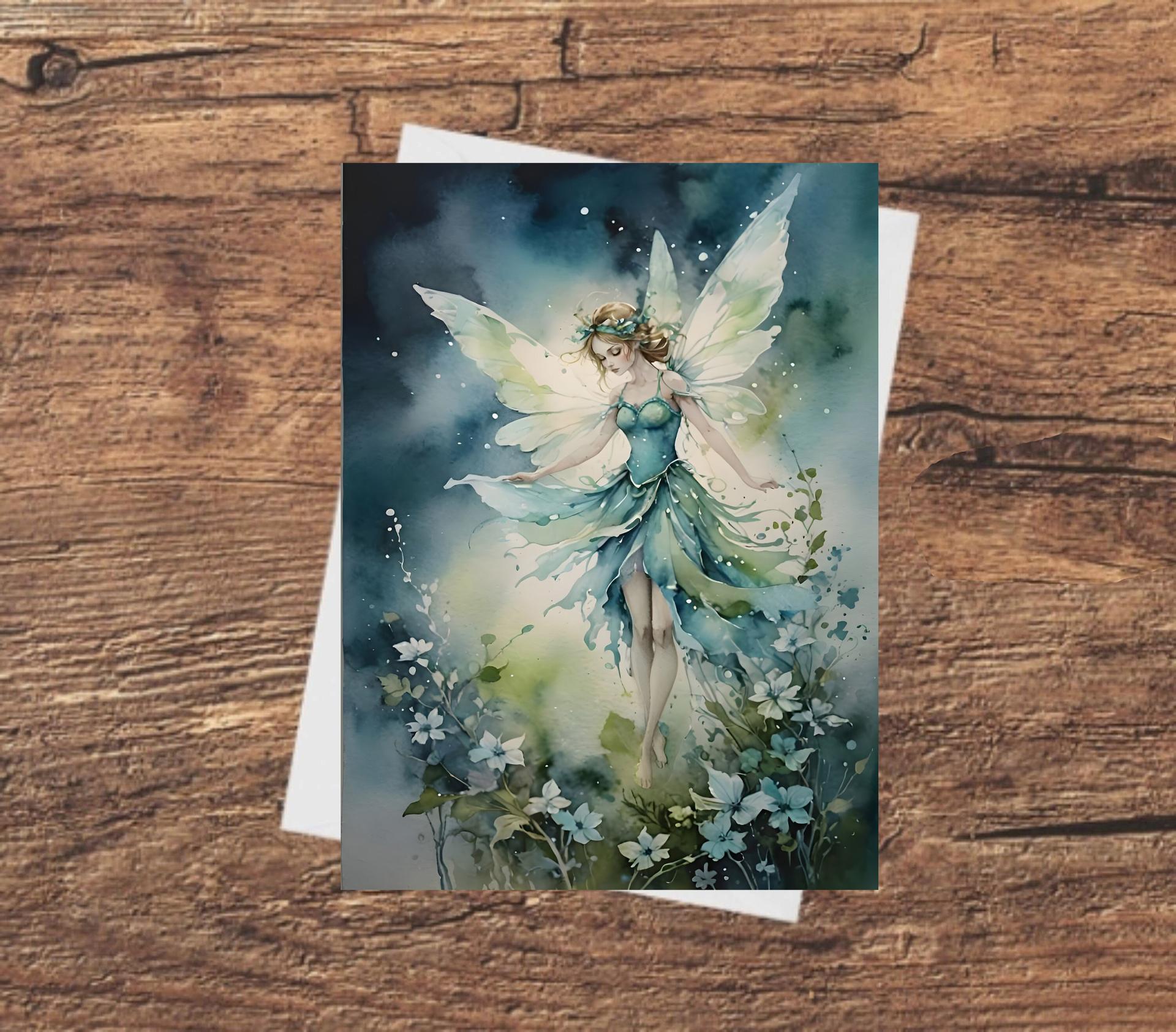 Fairy - Greeting Cards - Fae Note Cards, Single or Bulk Pack of 10