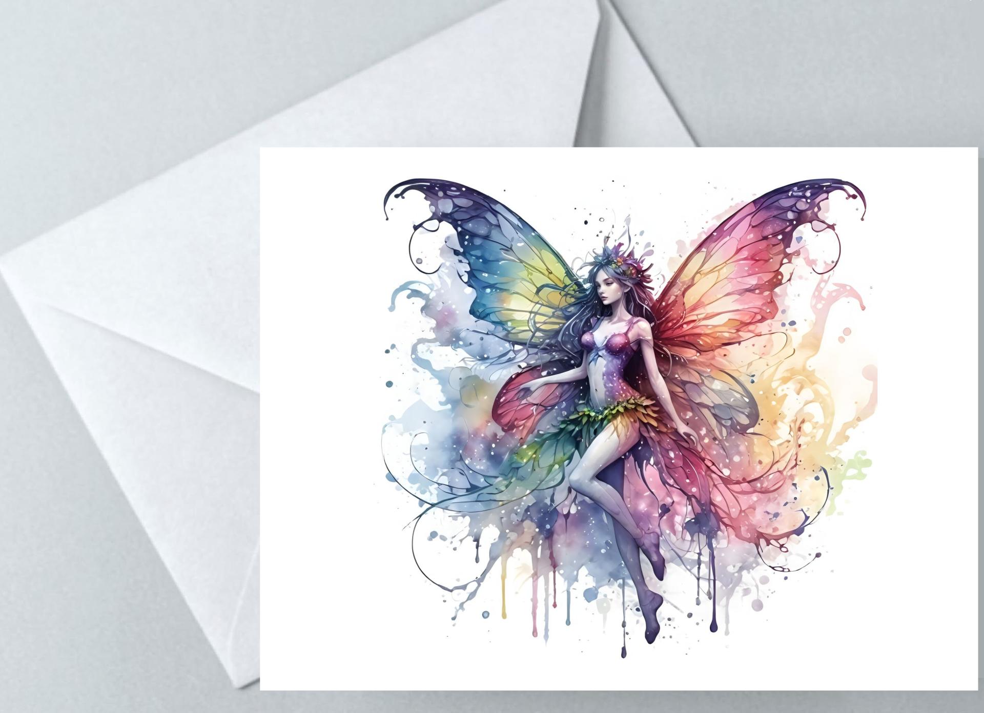 Fairy - Greeting Cards - Fae Note Cards, Single or Bulk Pack of 10