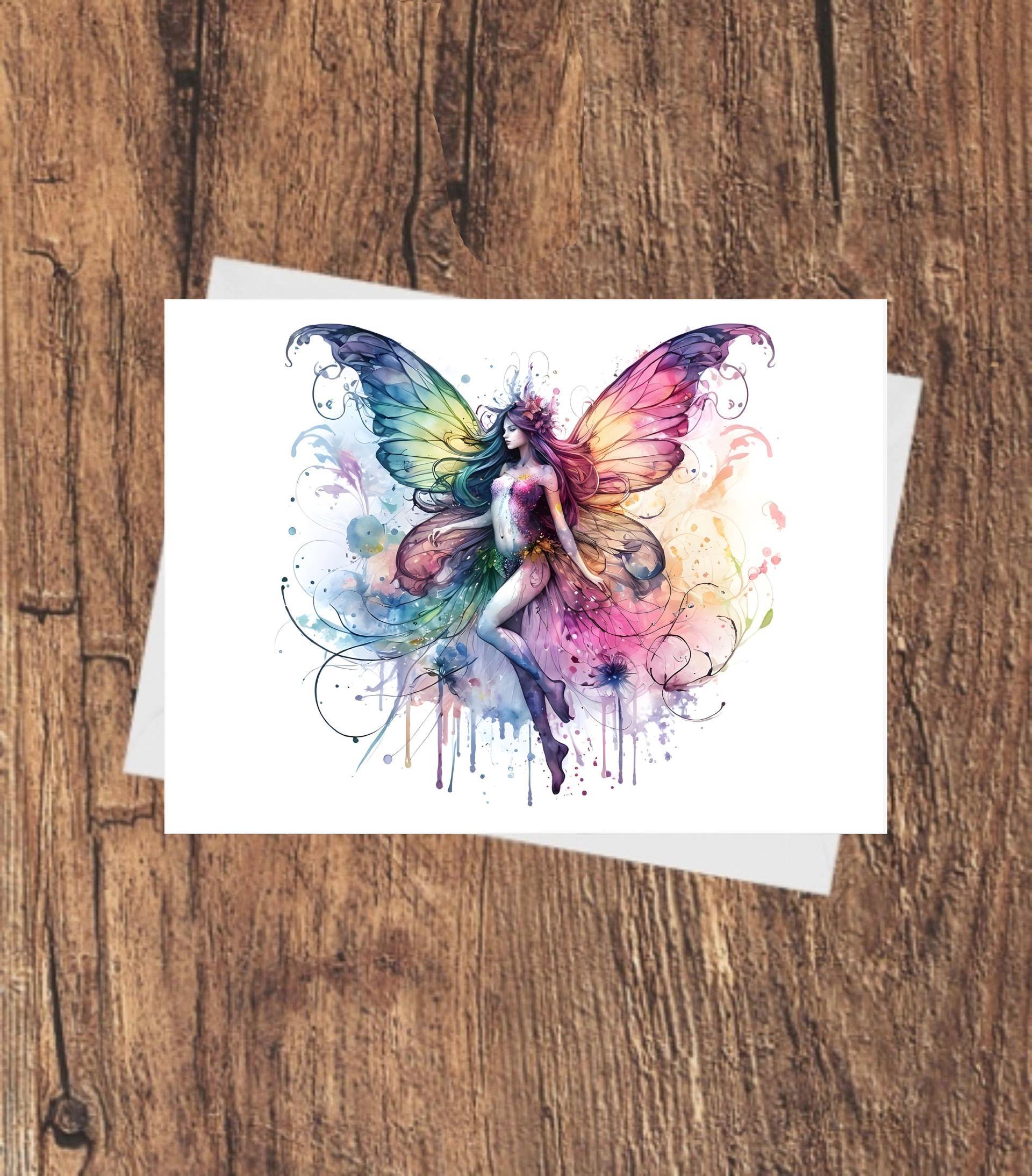 Fairy - Greeting Cards - Fae Note Cards, Single or Bulk Pack of 10